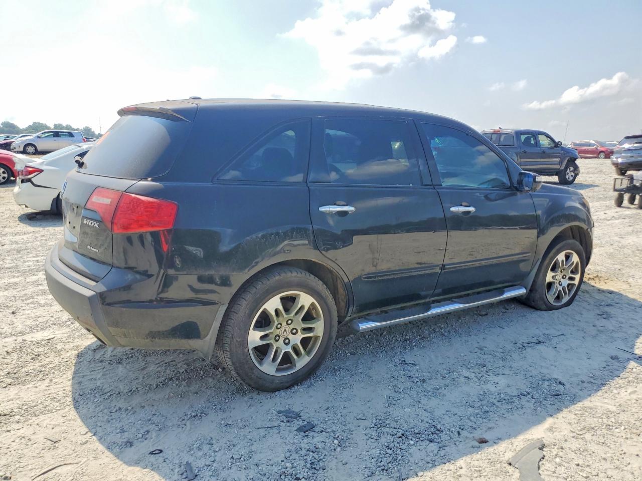 2008 Acura Mdx Черный vin: 2HNYD28208H533038