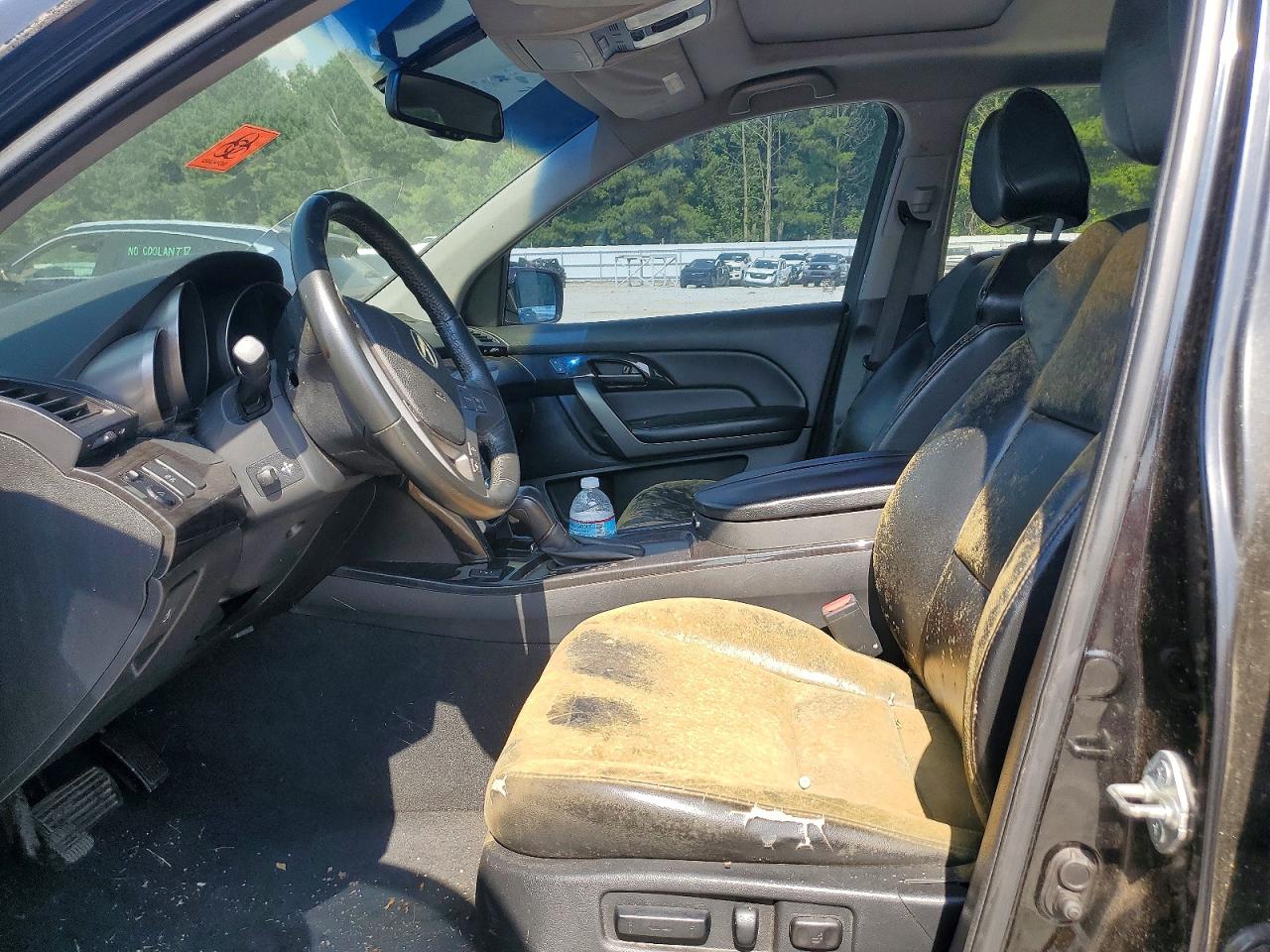 2008 Acura Mdx Черный vin: 2HNYD28208H533038