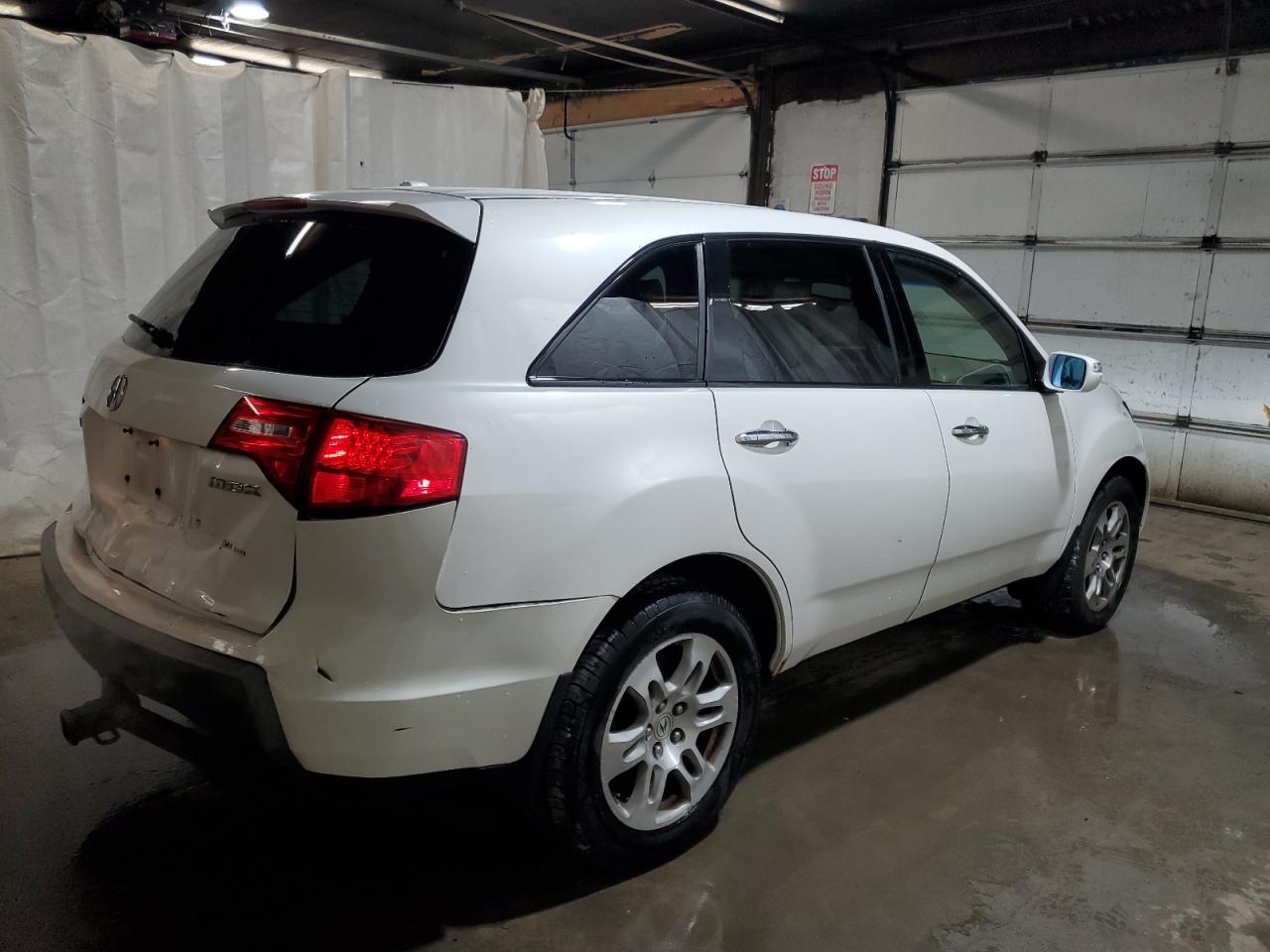 2008 Acura Mdx Белый vin: 2HNYD28208H550552