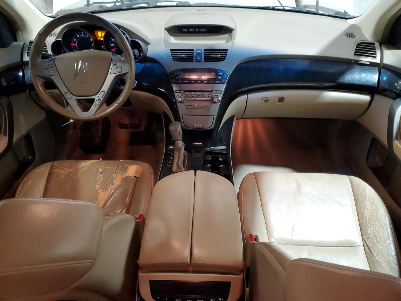 2008 Acura Mdx Белый vin: 2HNYD28208H550552