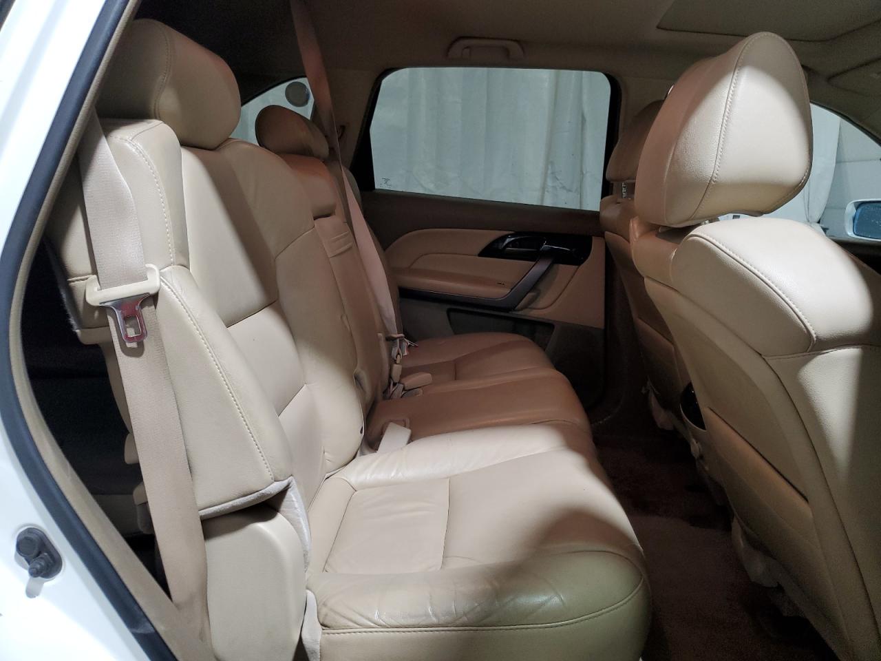 2008 Acura Mdx Белый vin: 2HNYD28208H550552