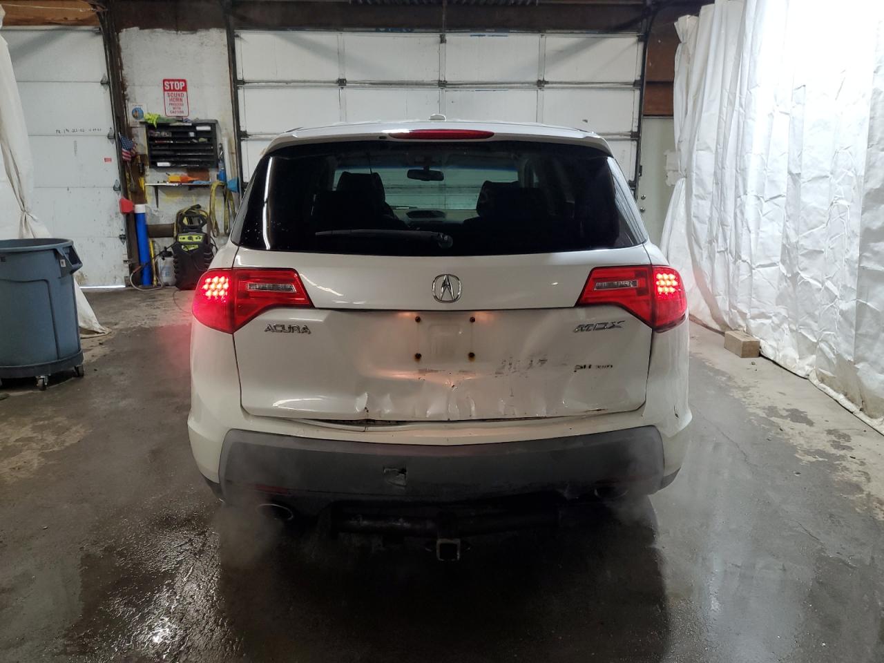 2008 Acura Mdx Белый vin: 2HNYD28208H550552