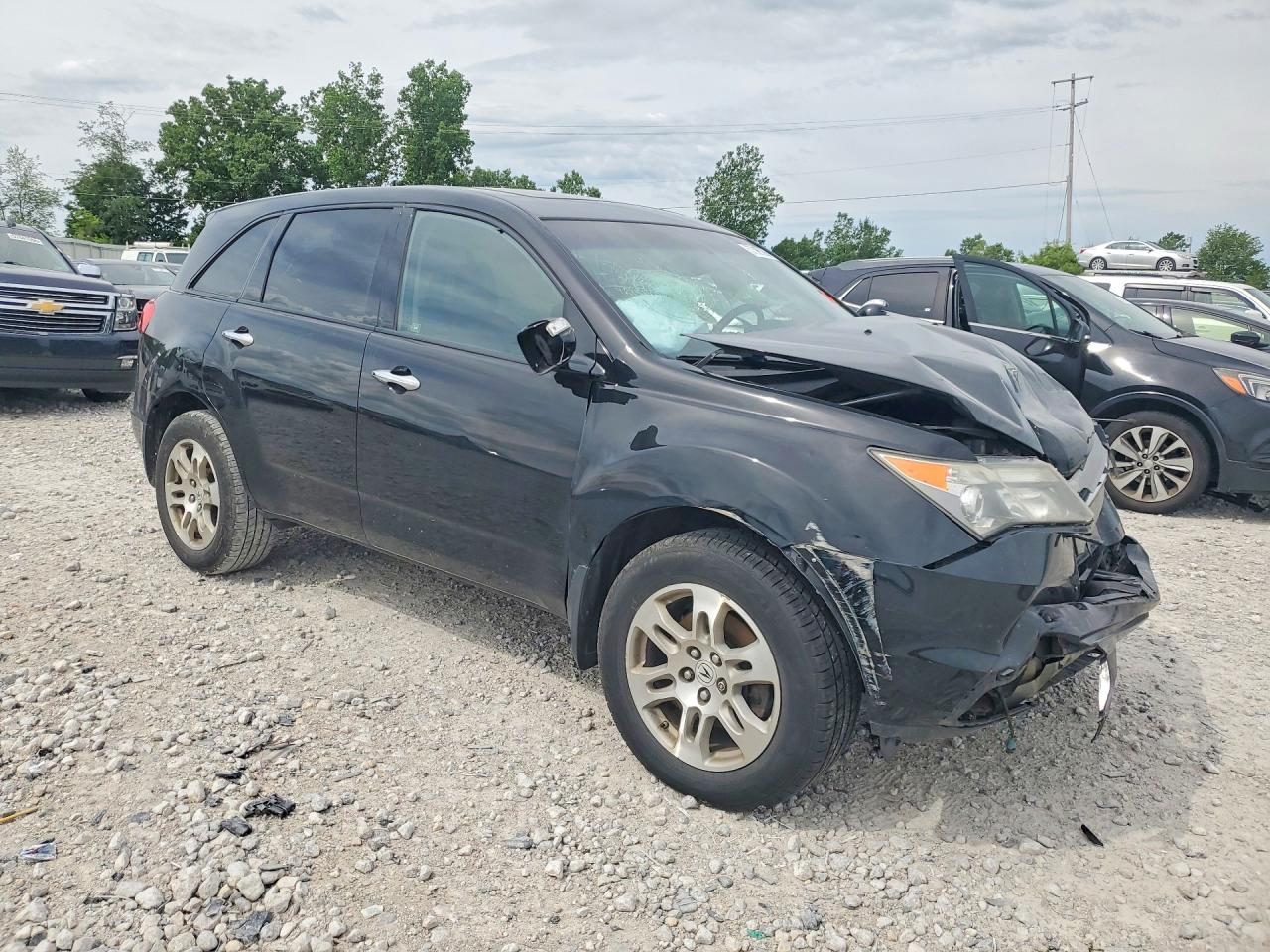 2009 Acura Mdx Black vin: 2HNYD28209H522798