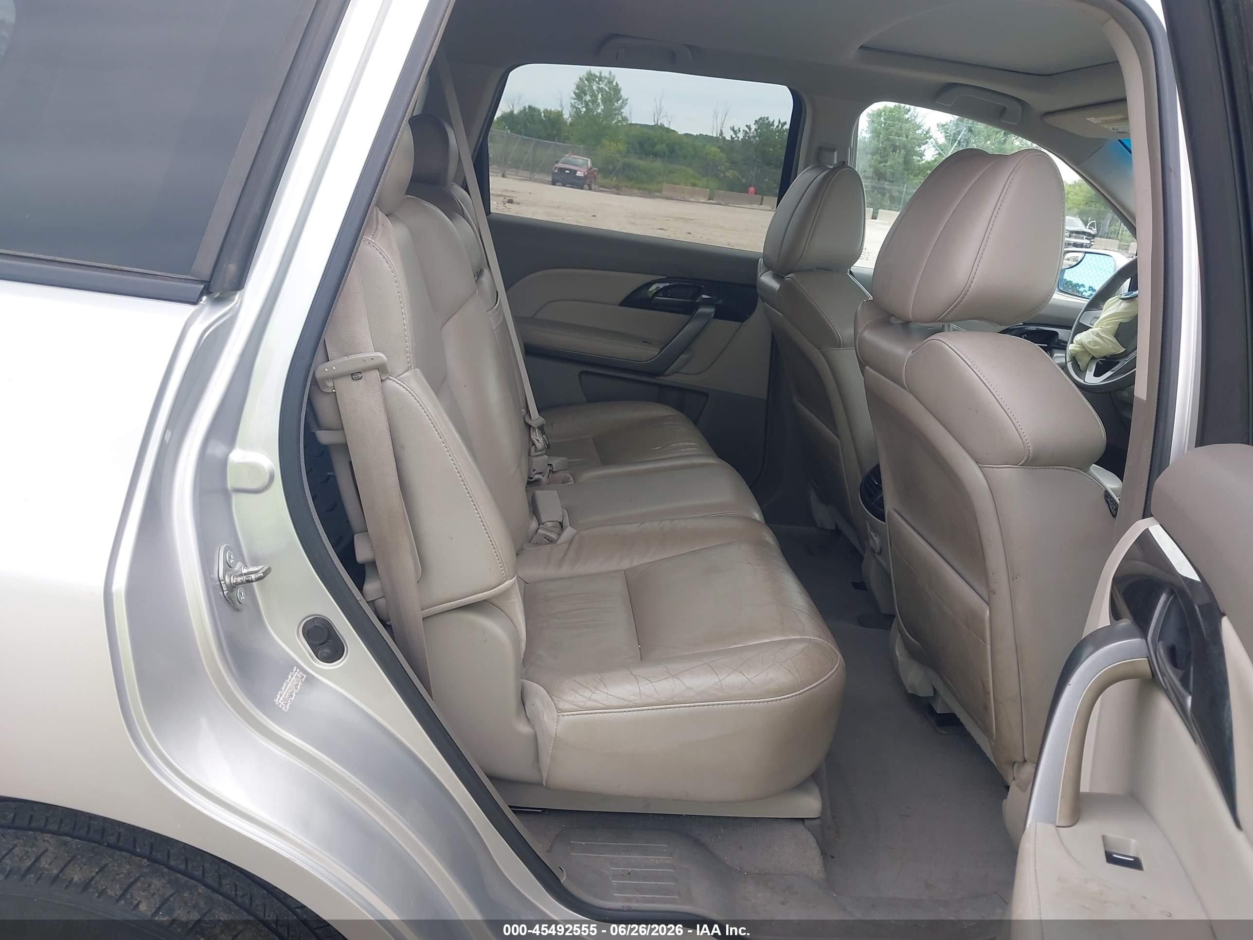 2009 Acura Mdx Silver vin: 2HNYD28209H529699