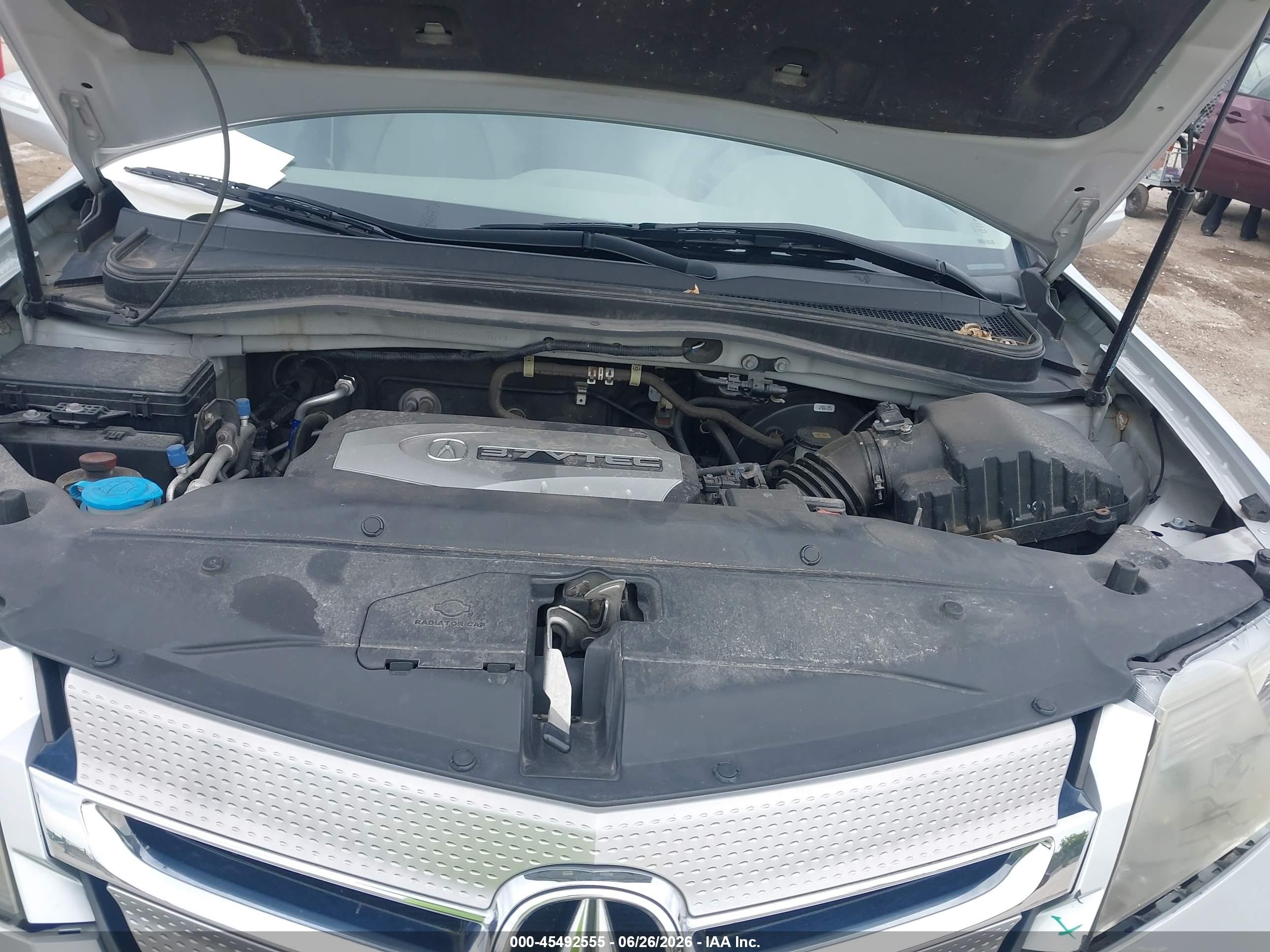 2009 Acura Mdx Silver vin: 2HNYD28209H529699