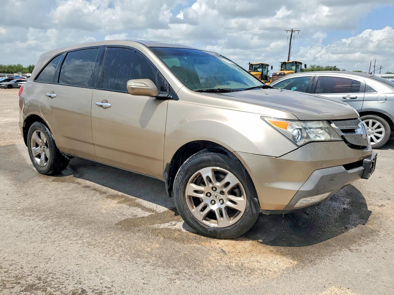 2007 Acura Mdx Gold vin: 2HNYD28227H506972