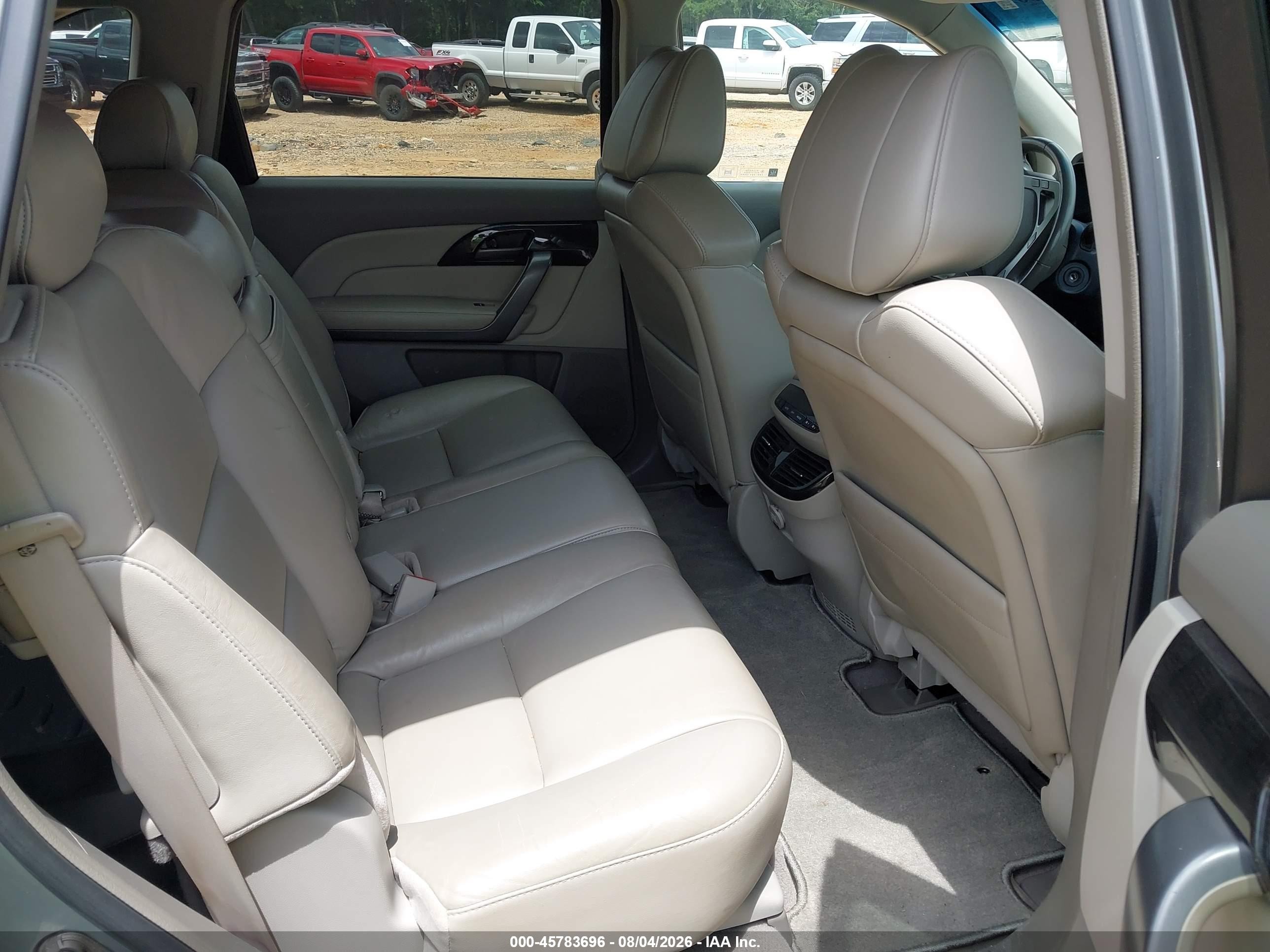2007 Acura Mdx   Gray vin: 2HNYD28227H548882