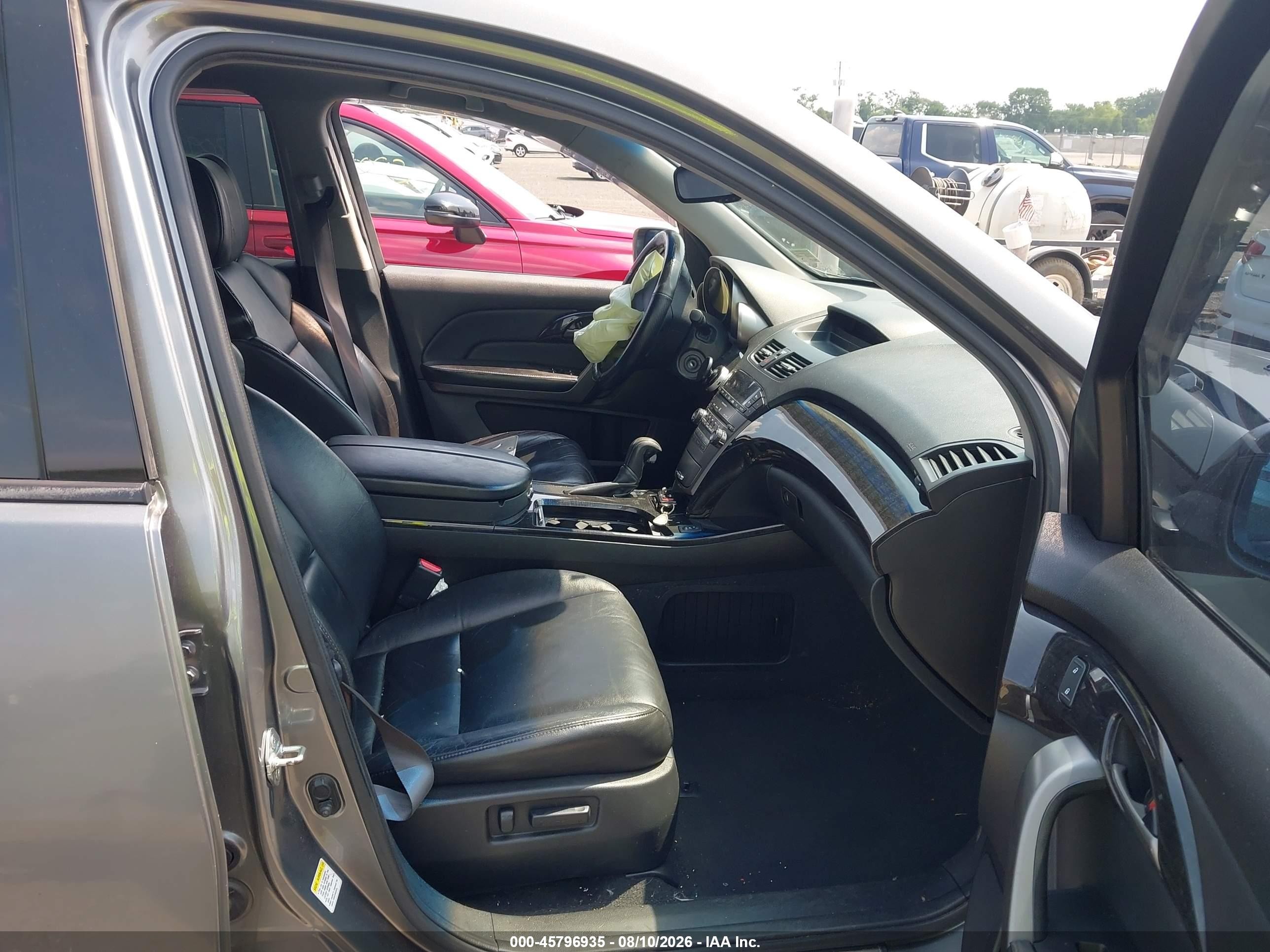 2009 Acura Mdx   Gray vin: 2HNYD28229H516033