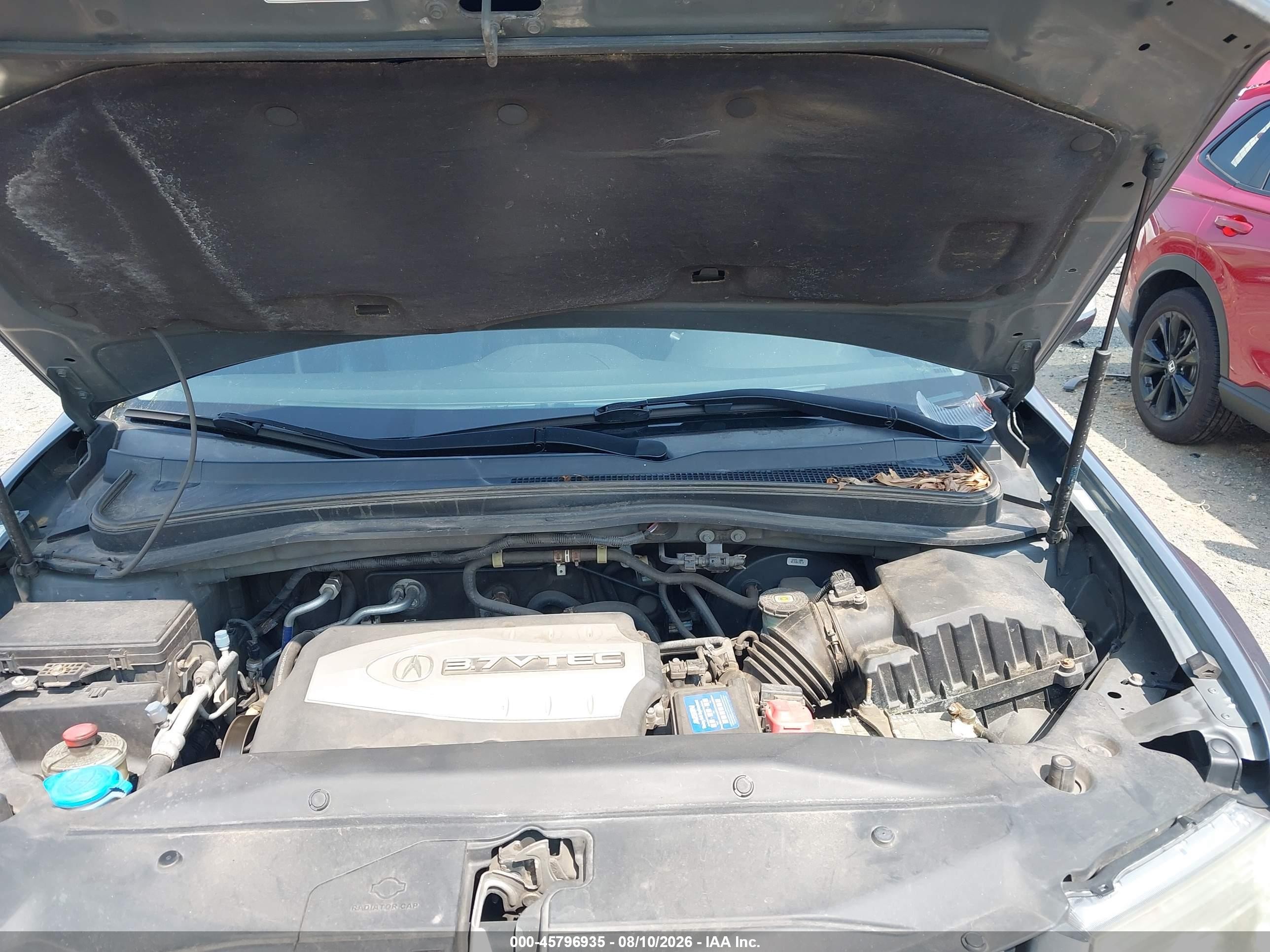 2009 Acura Mdx   Gray vin: 2HNYD28229H516033