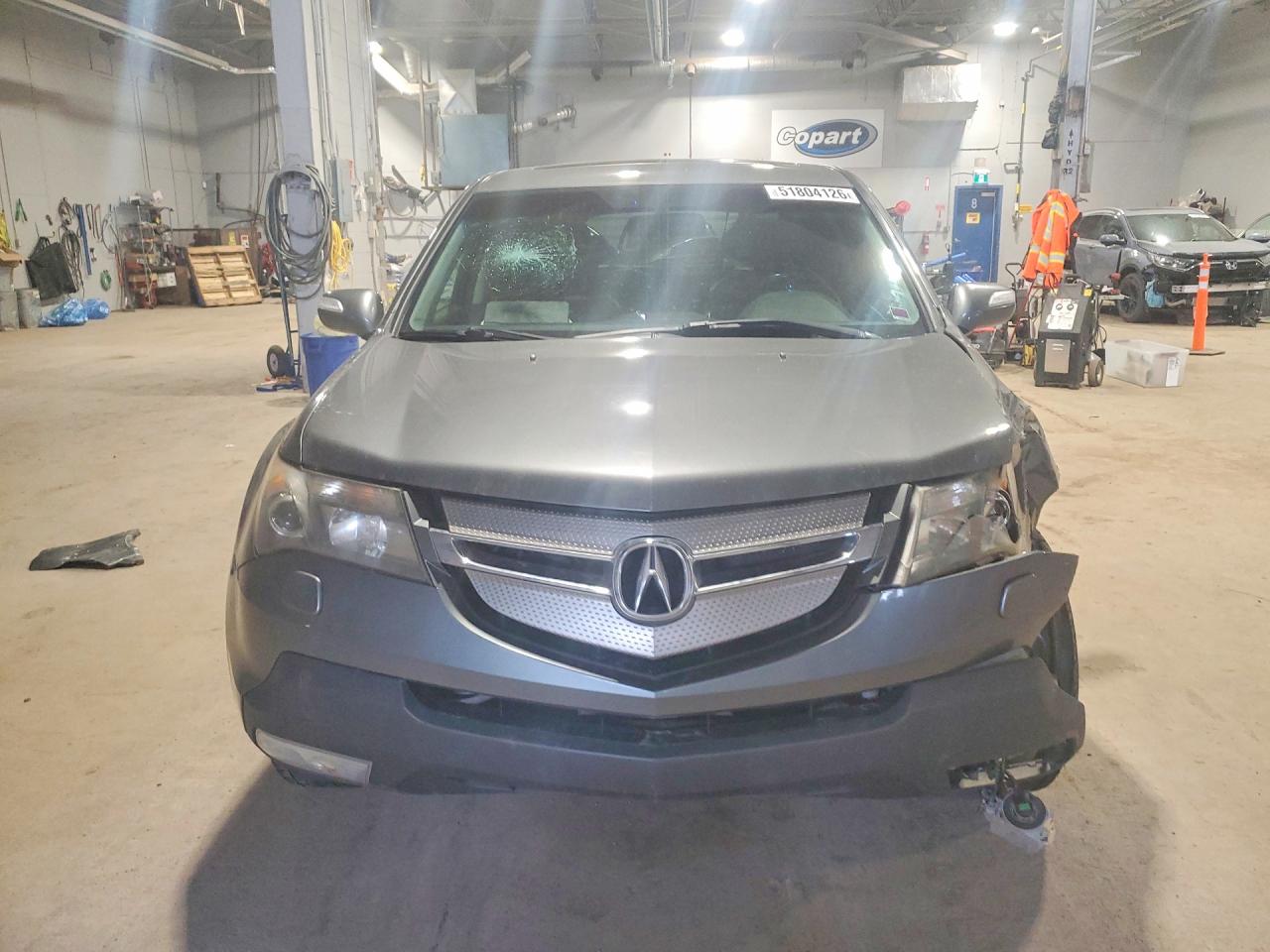 2008 Acura Mdx Gray vin: 2HNYD28238H005557