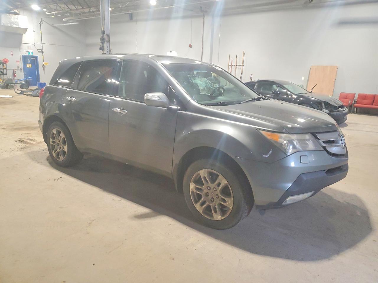 2008 Acura Mdx Gray vin: 2HNYD28238H005557