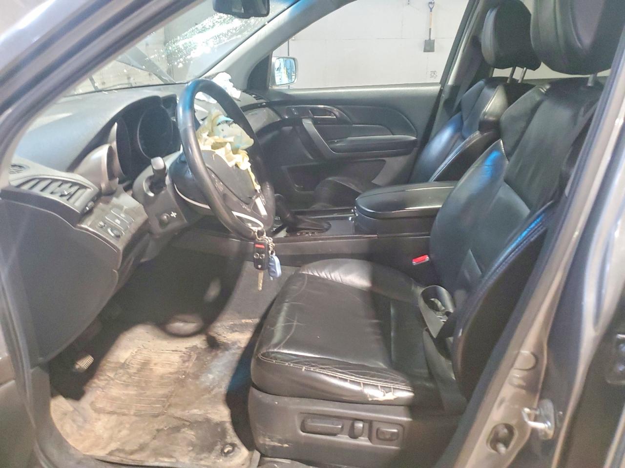 2008 Acura Mdx Gray vin: 2HNYD28238H005557