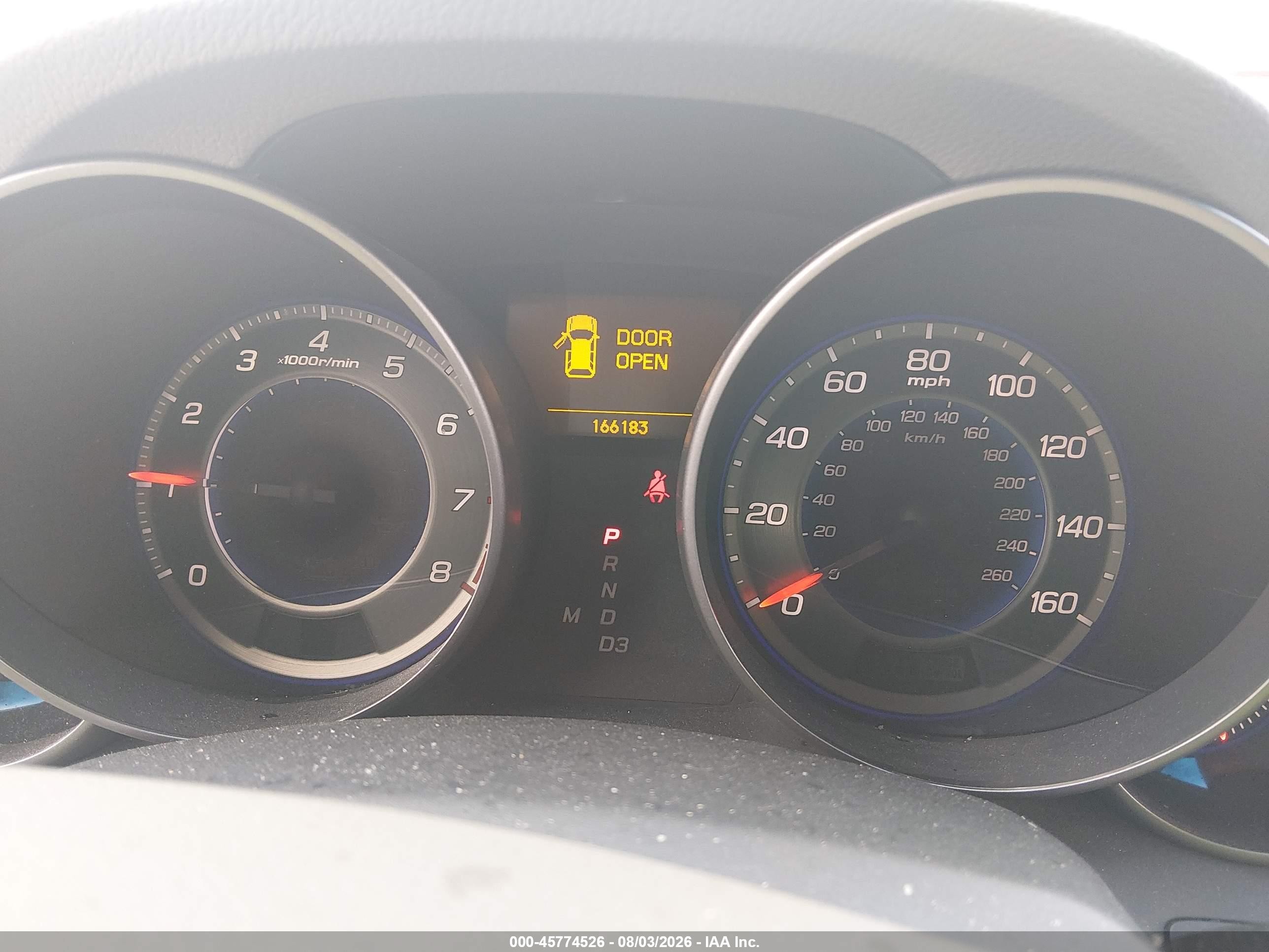 2008 Acura Mdx   White vin: 2HNYD28238H511695