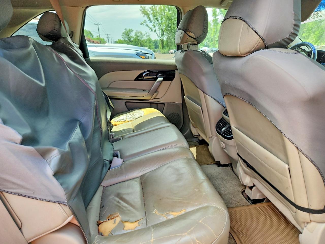 2008 Acura Mdx Silver vin: 2HNYD28238H530828
