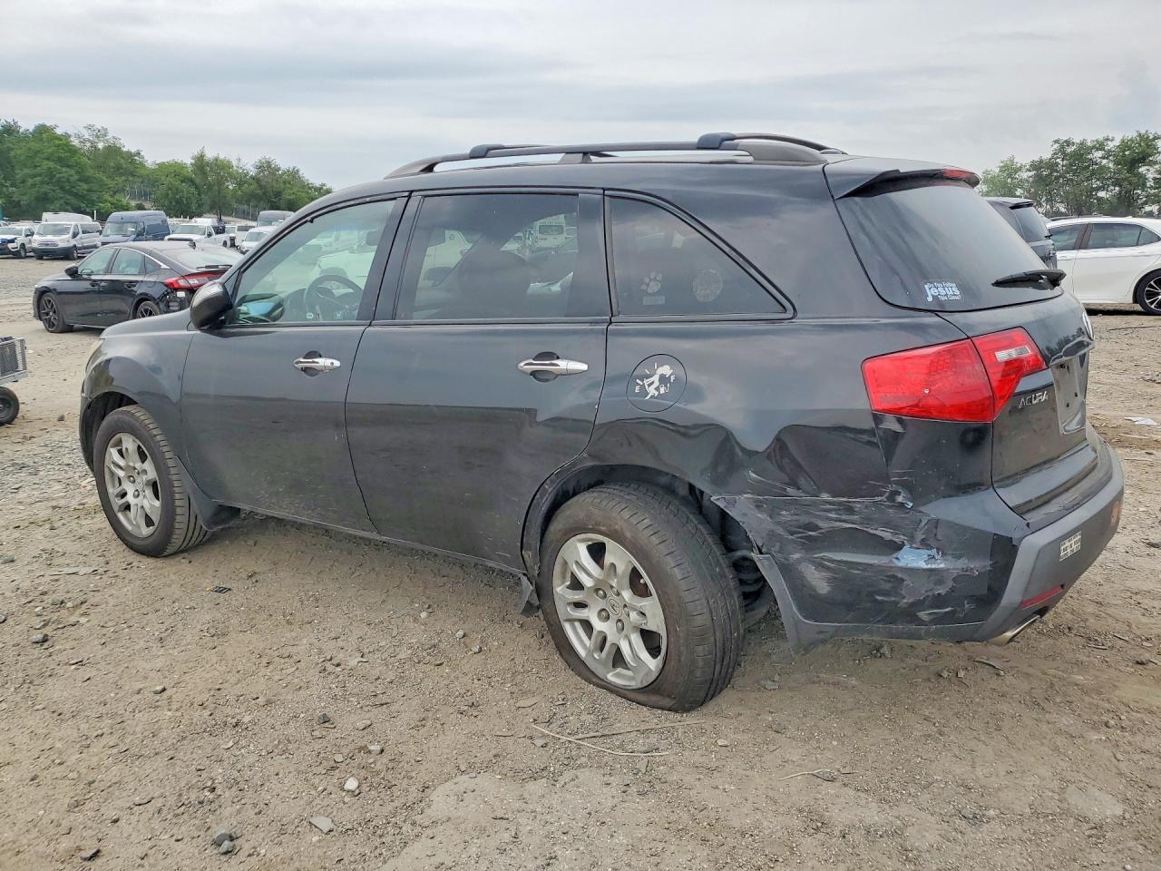2009 Acura Mdx Черный vin: 2HNYD28239H500584