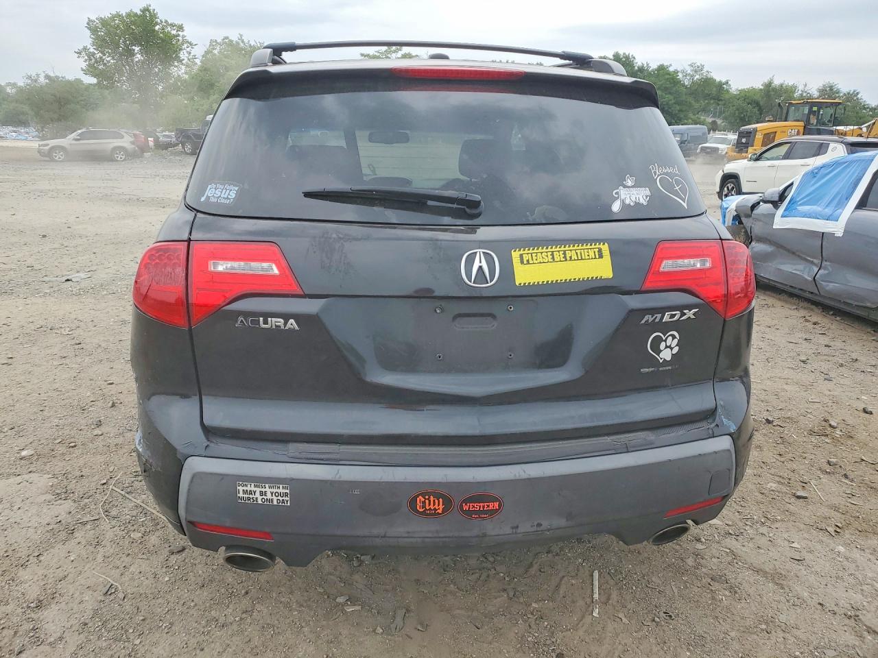 2009 Acura Mdx Черный vin: 2HNYD28239H500584