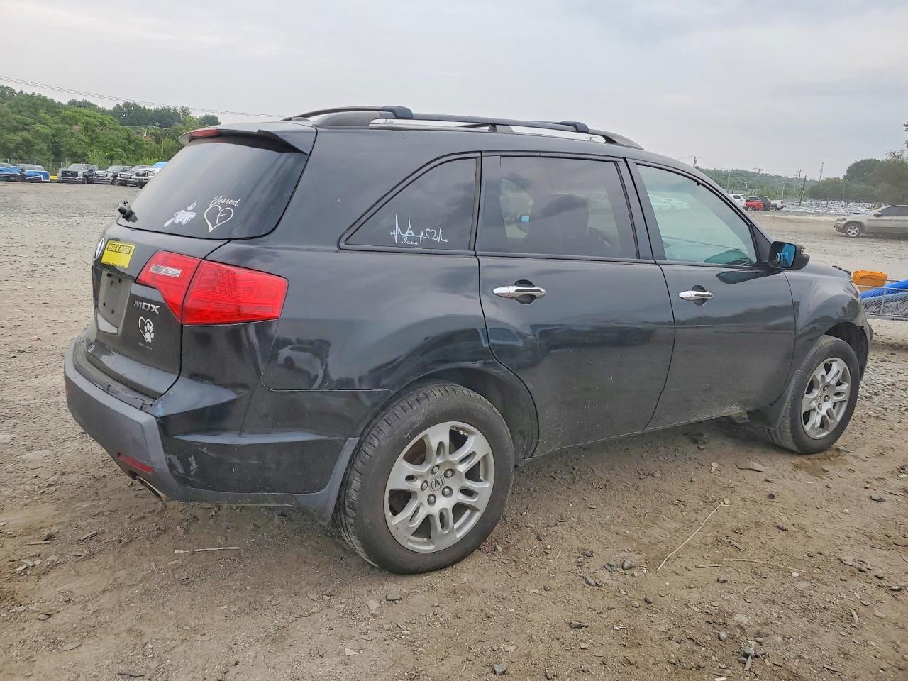 2009 Acura Mdx Черный vin: 2HNYD28239H500584