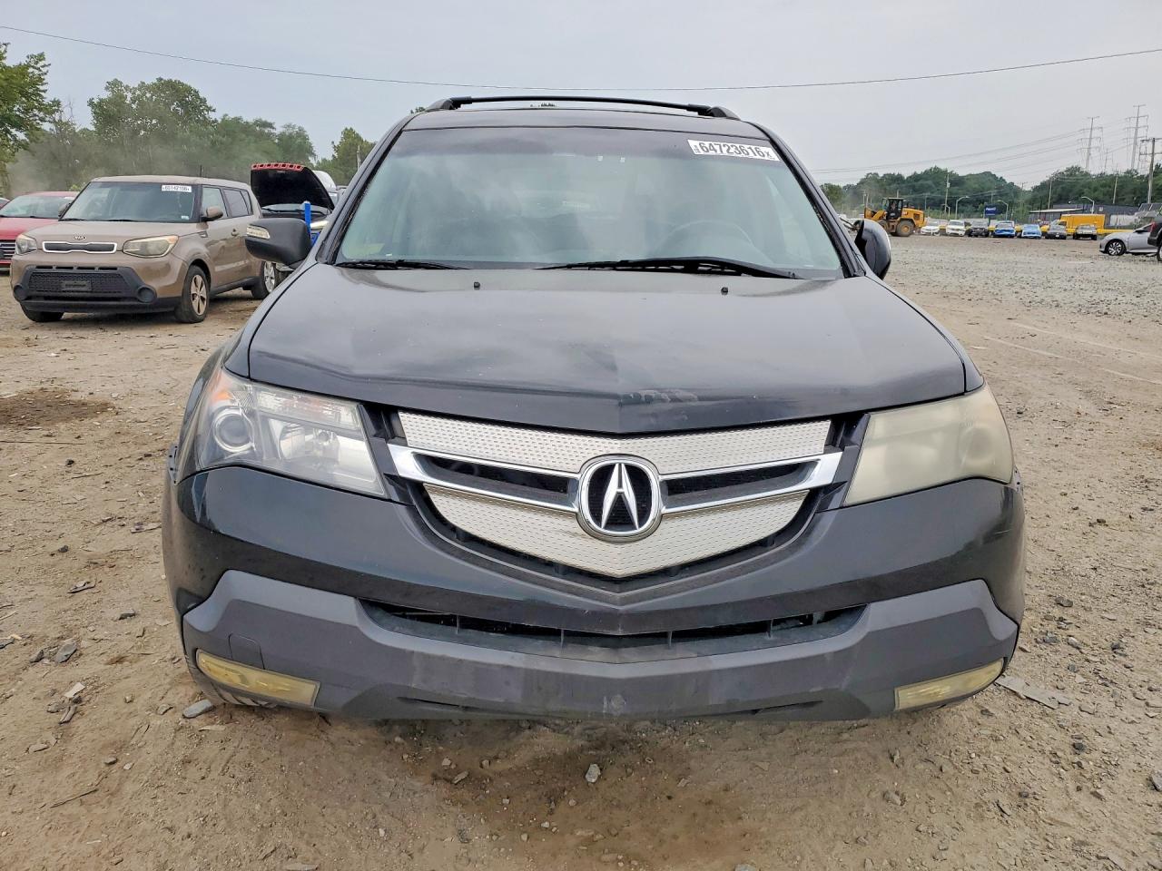 2009 Acura Mdx Черный vin: 2HNYD28239H500584