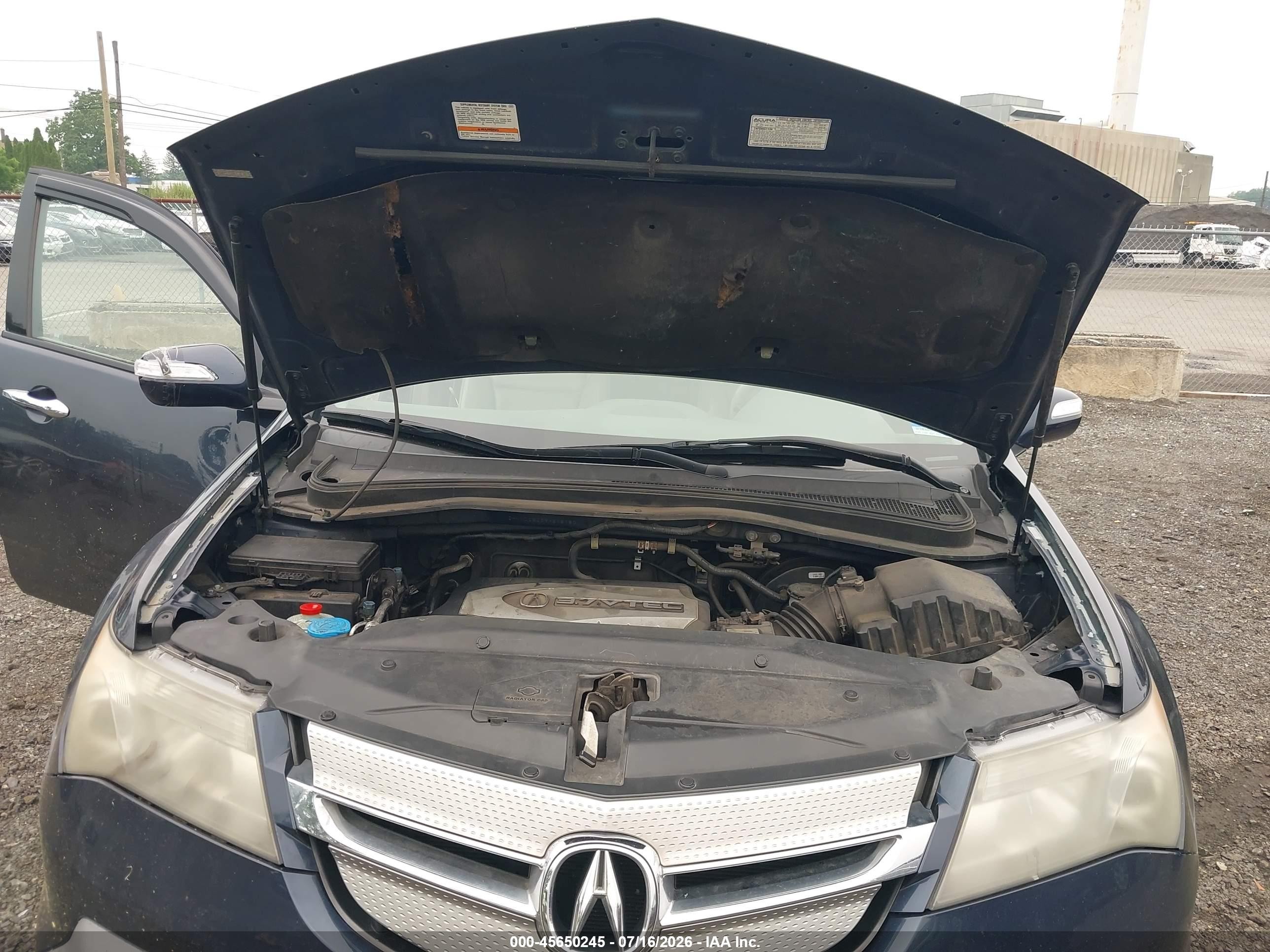 2009 Acura Mdx   Blue vin: 2HNYD28239H518180