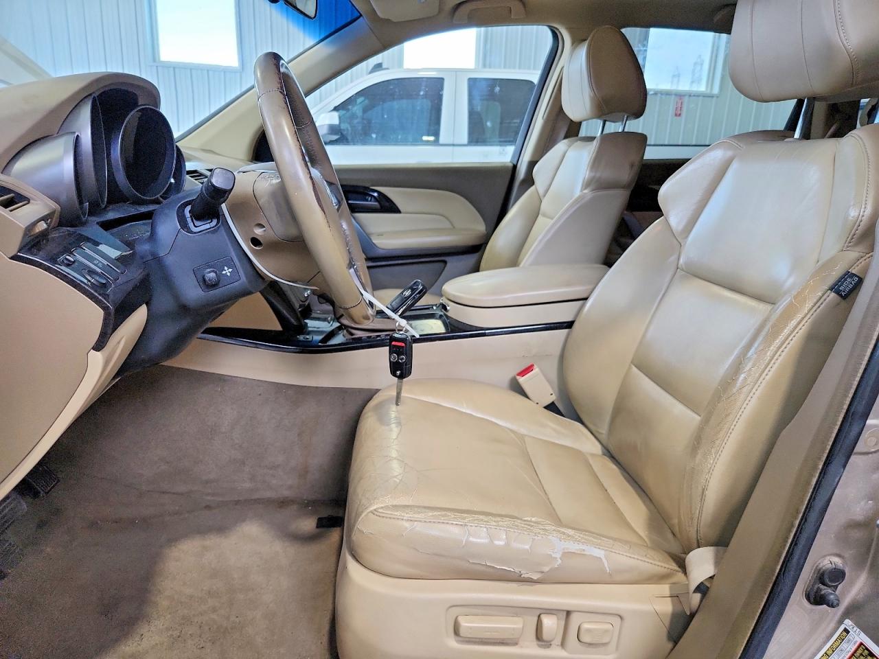 2007 Acura Mdx Beige vin: 2HNYD28247H503264