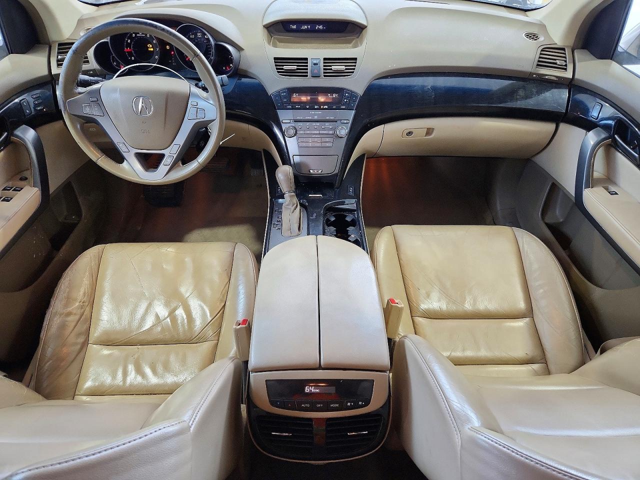 2007 Acura Mdx Beige vin: 2HNYD28247H503264