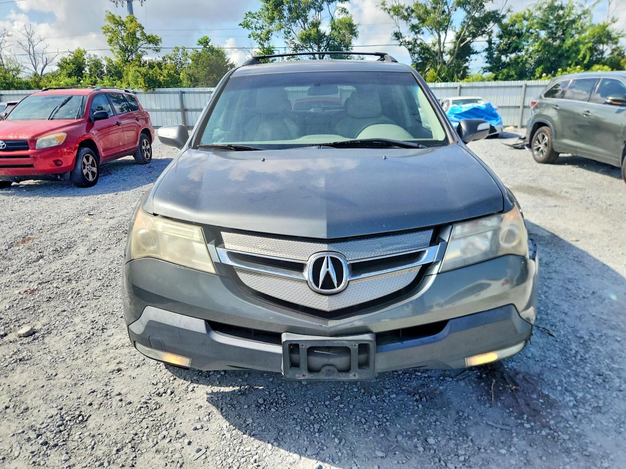 2007 Acura Mdx Charcoal vin: 2HNYD28247H530870