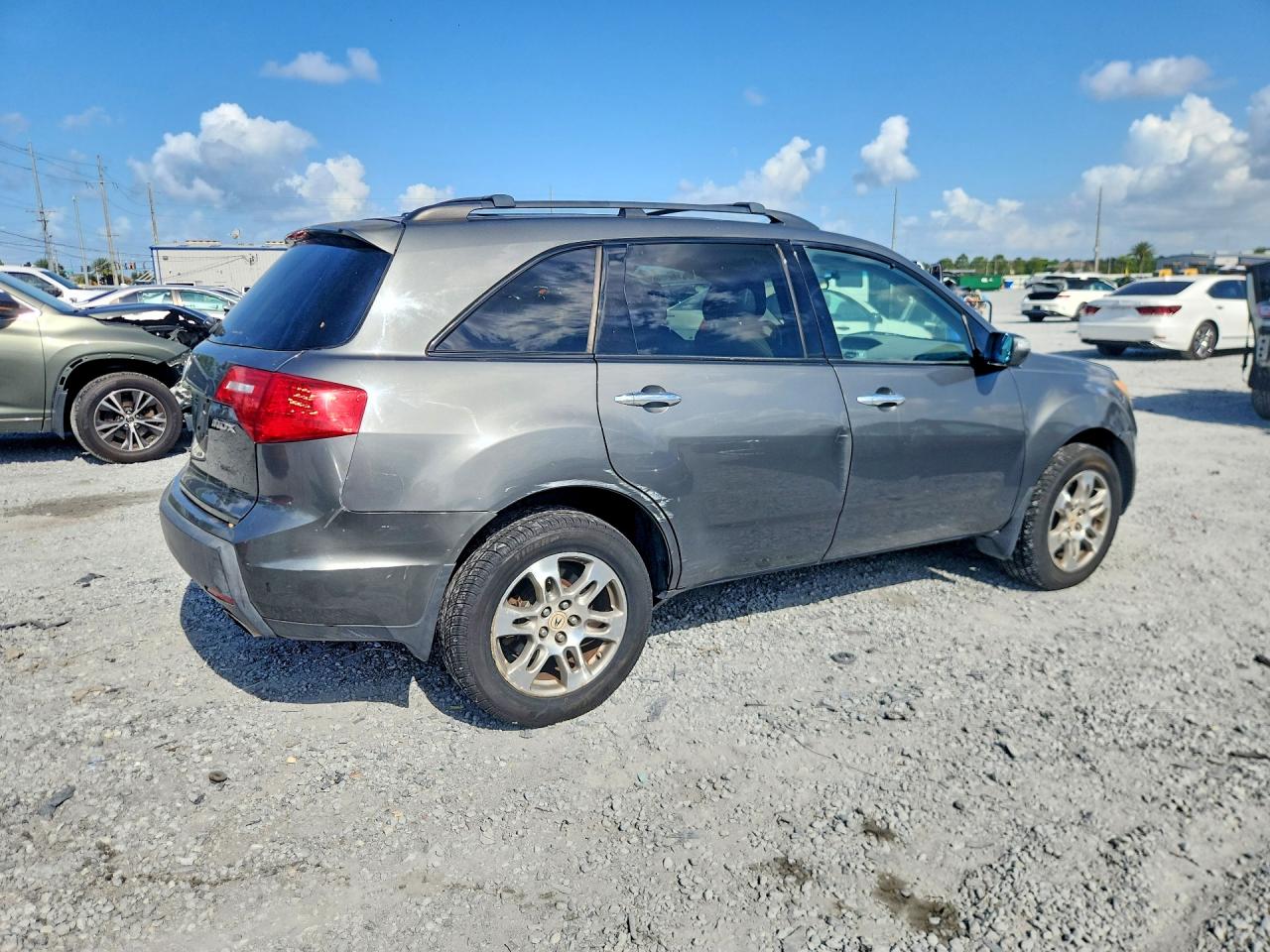 2007 Acura Mdx Charcoal vin: 2HNYD28247H530870