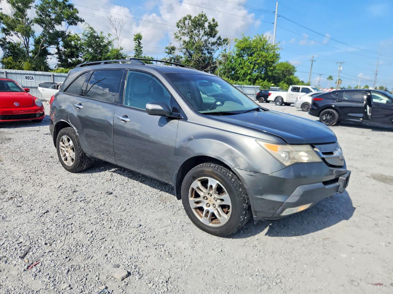 2007 Acura Mdx Charcoal vin: 2HNYD28247H530870