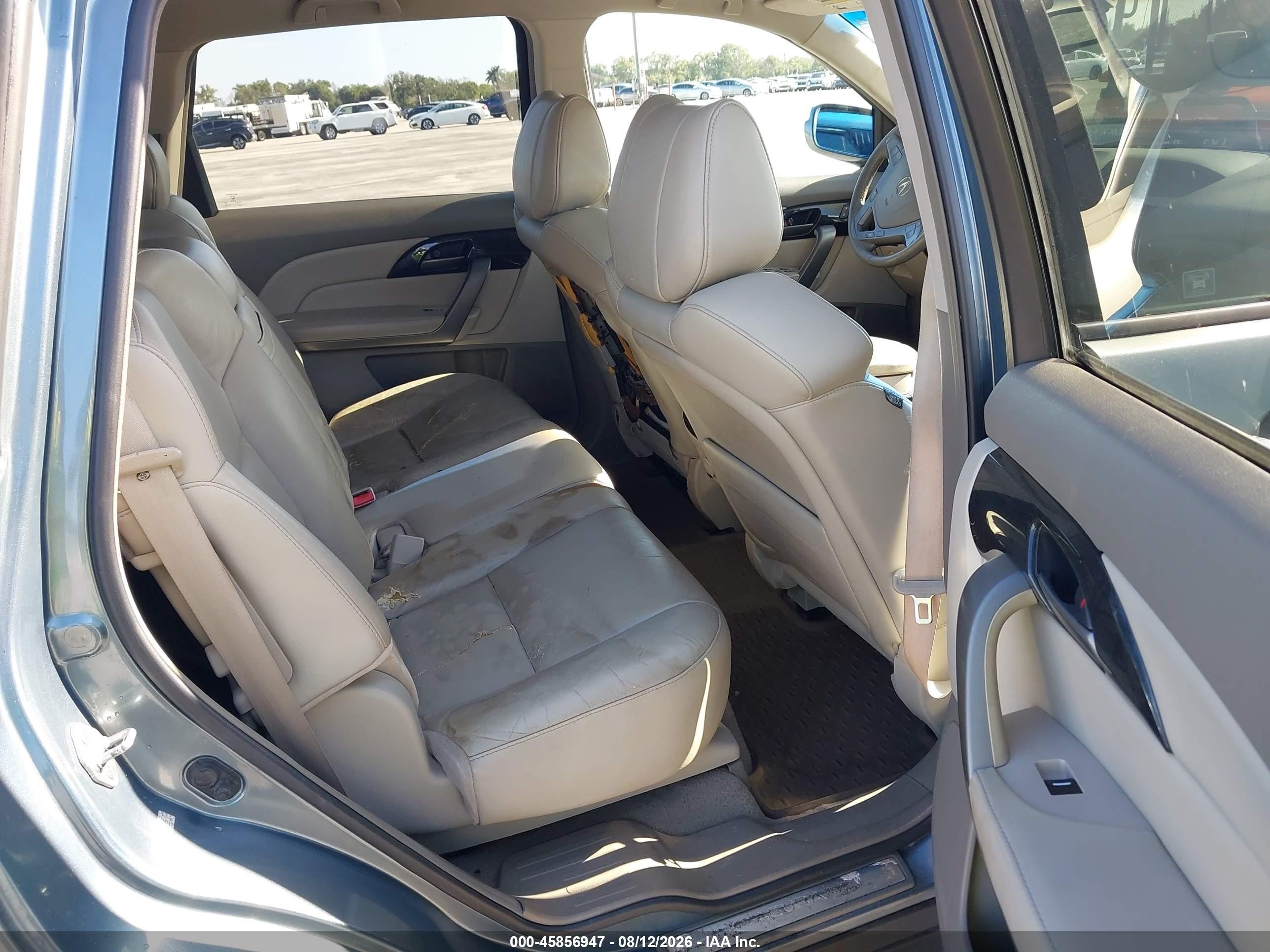 2008 Acura Mdx   Gray vin: 2HNYD28248H546195