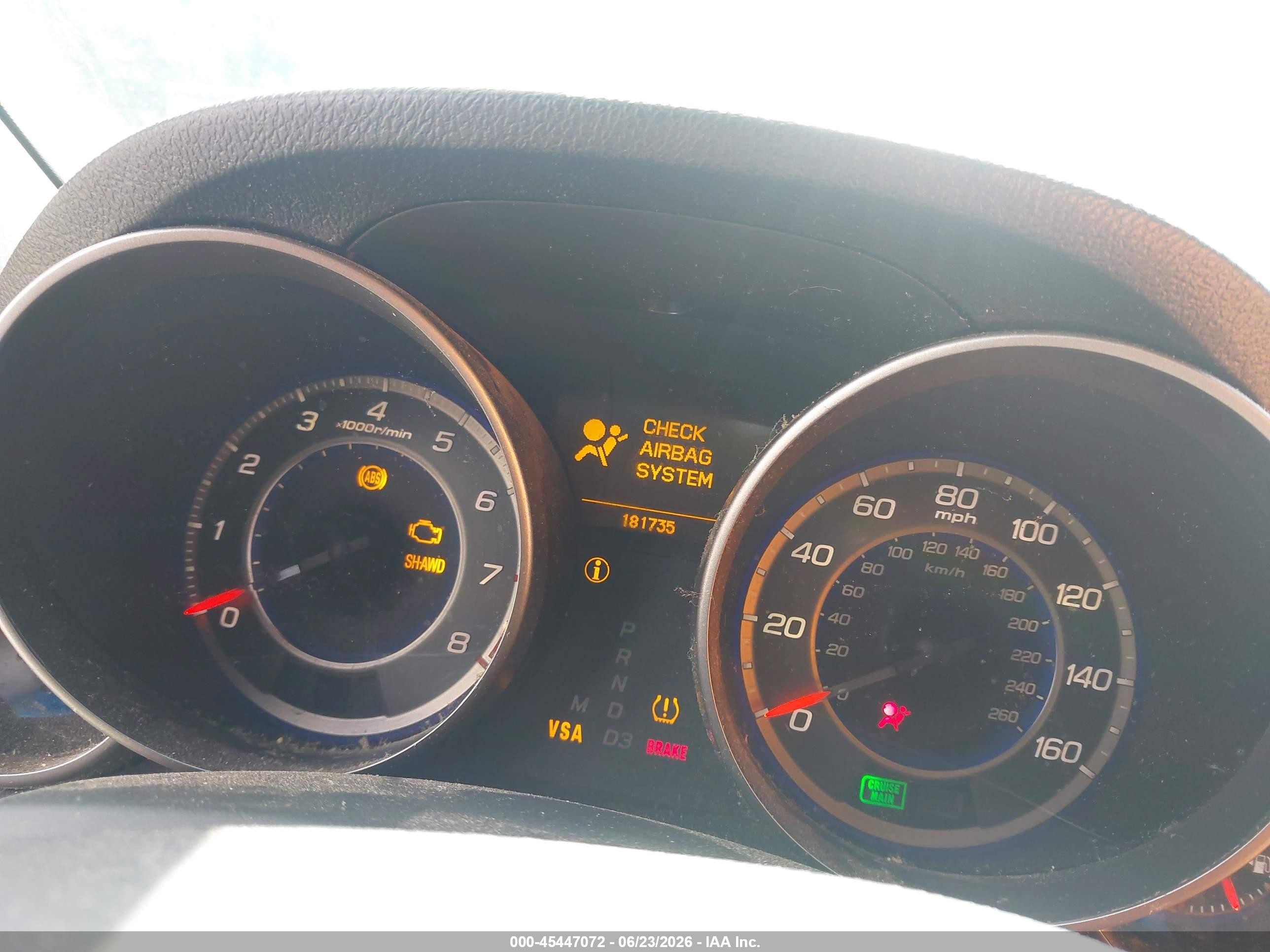 2008 Acura Mdx Gray vin: 2HNYD28248H551252