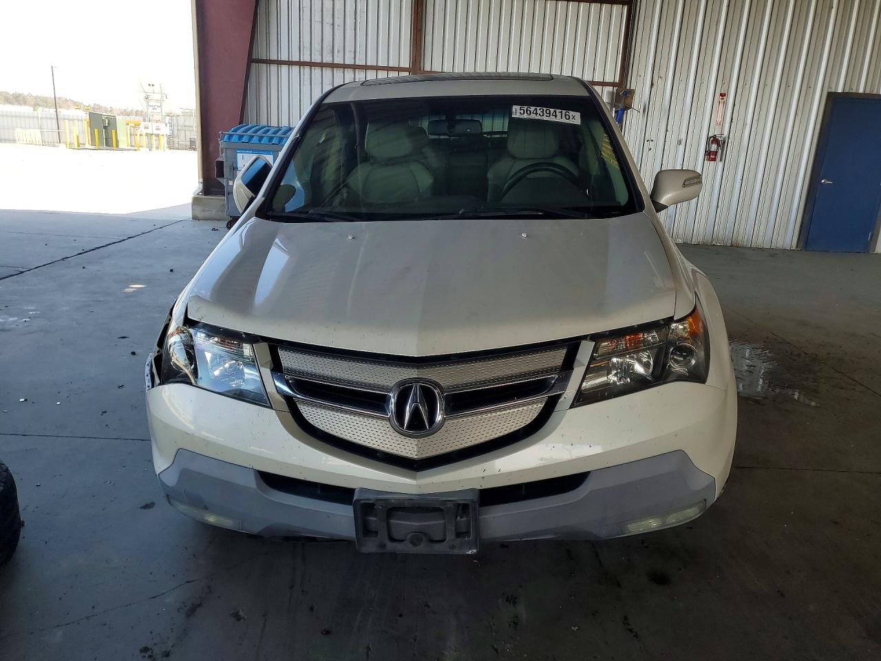 2009 Acura Mdx White vin: 2HNYD28249H514977