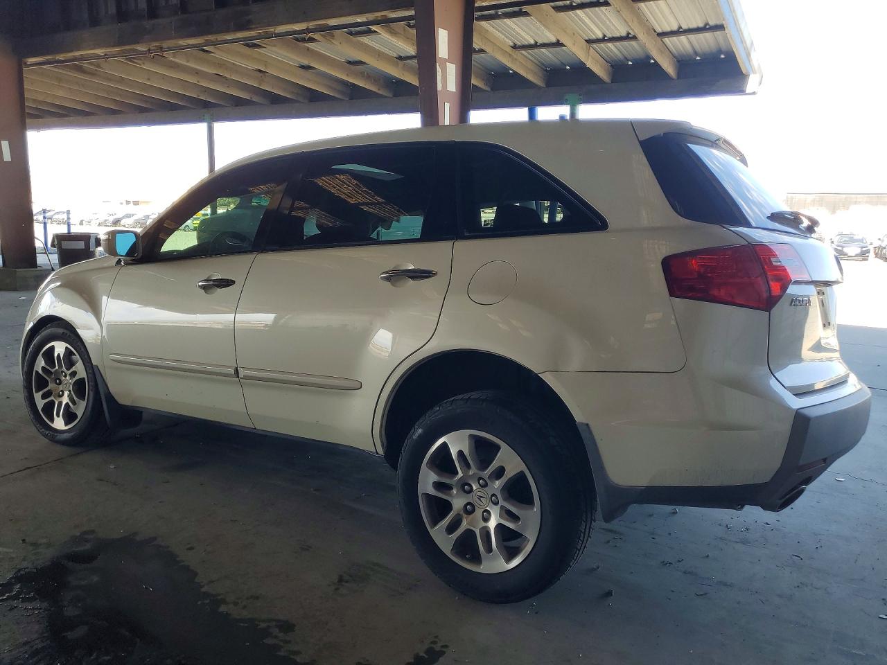 2009 Acura Mdx White vin: 2HNYD28249H514977