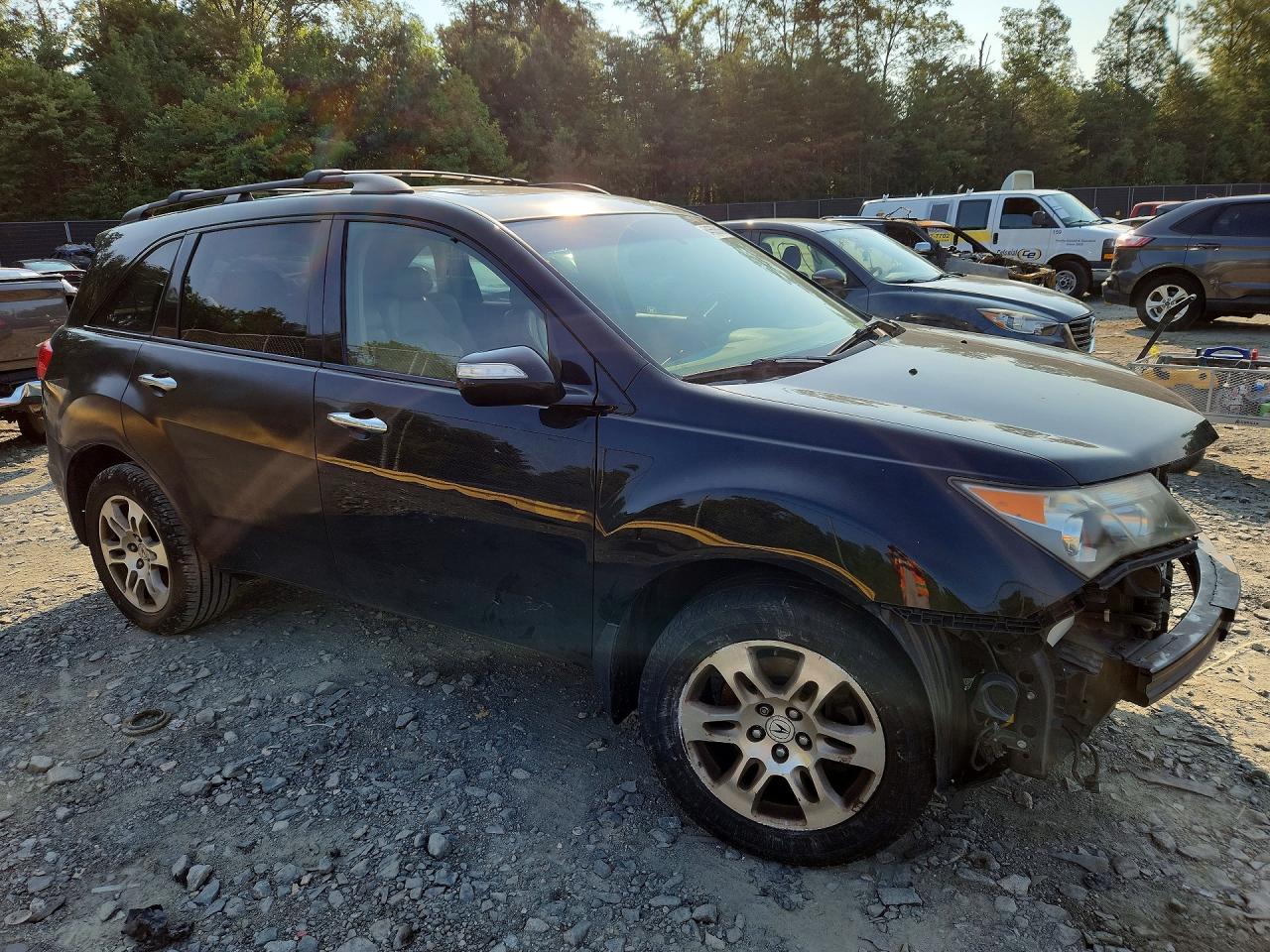 2009 Acura Mdx Black vin: 2HNYD28249H534386
