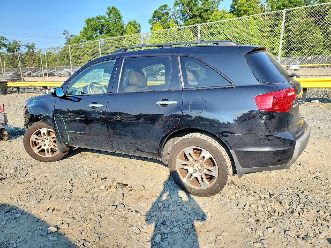 2009 Acura Mdx Black vin: 2HNYD28249H534386