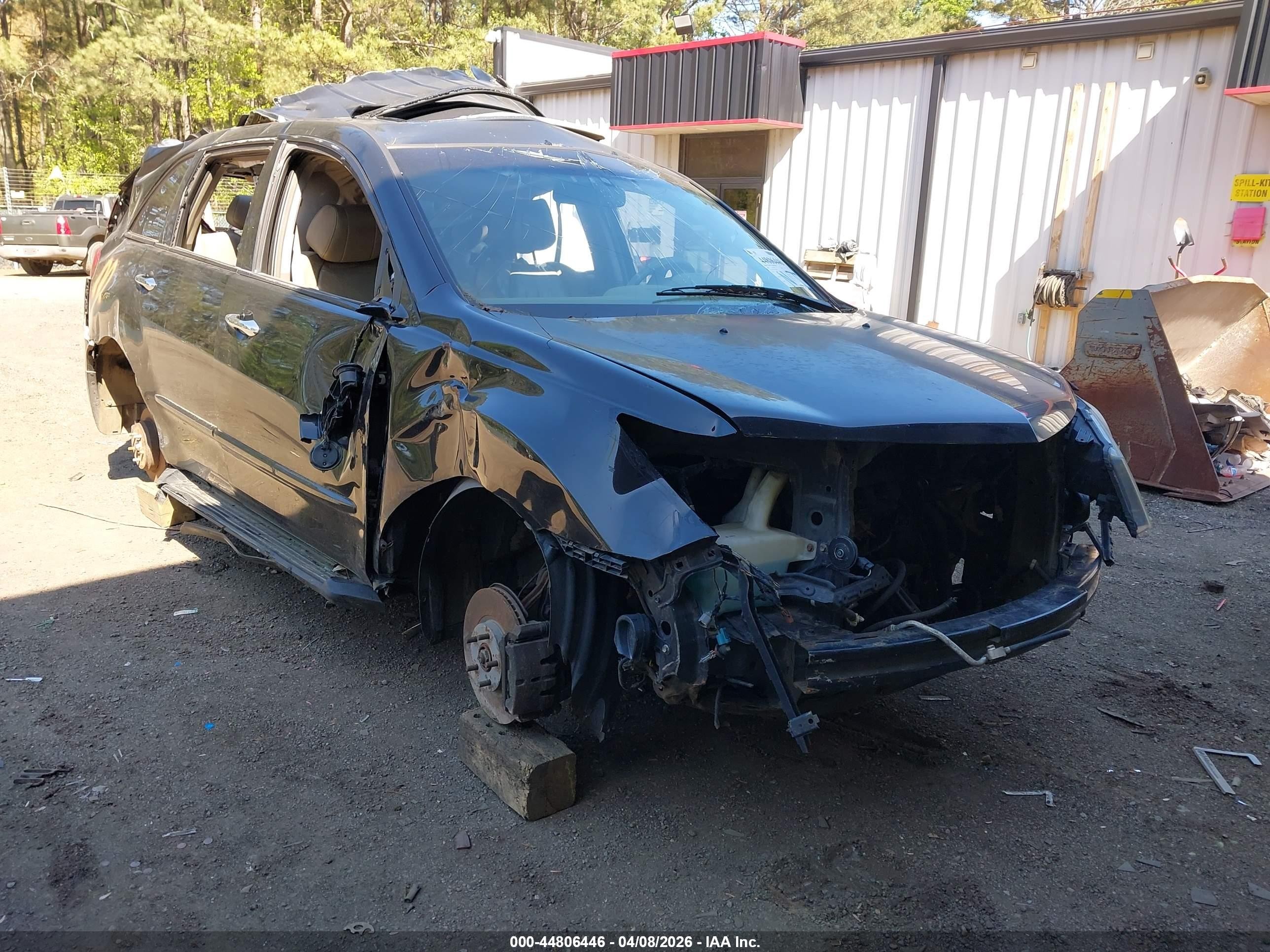 2008 Acura Mdx Черный vin: 2HNYD28258H520317