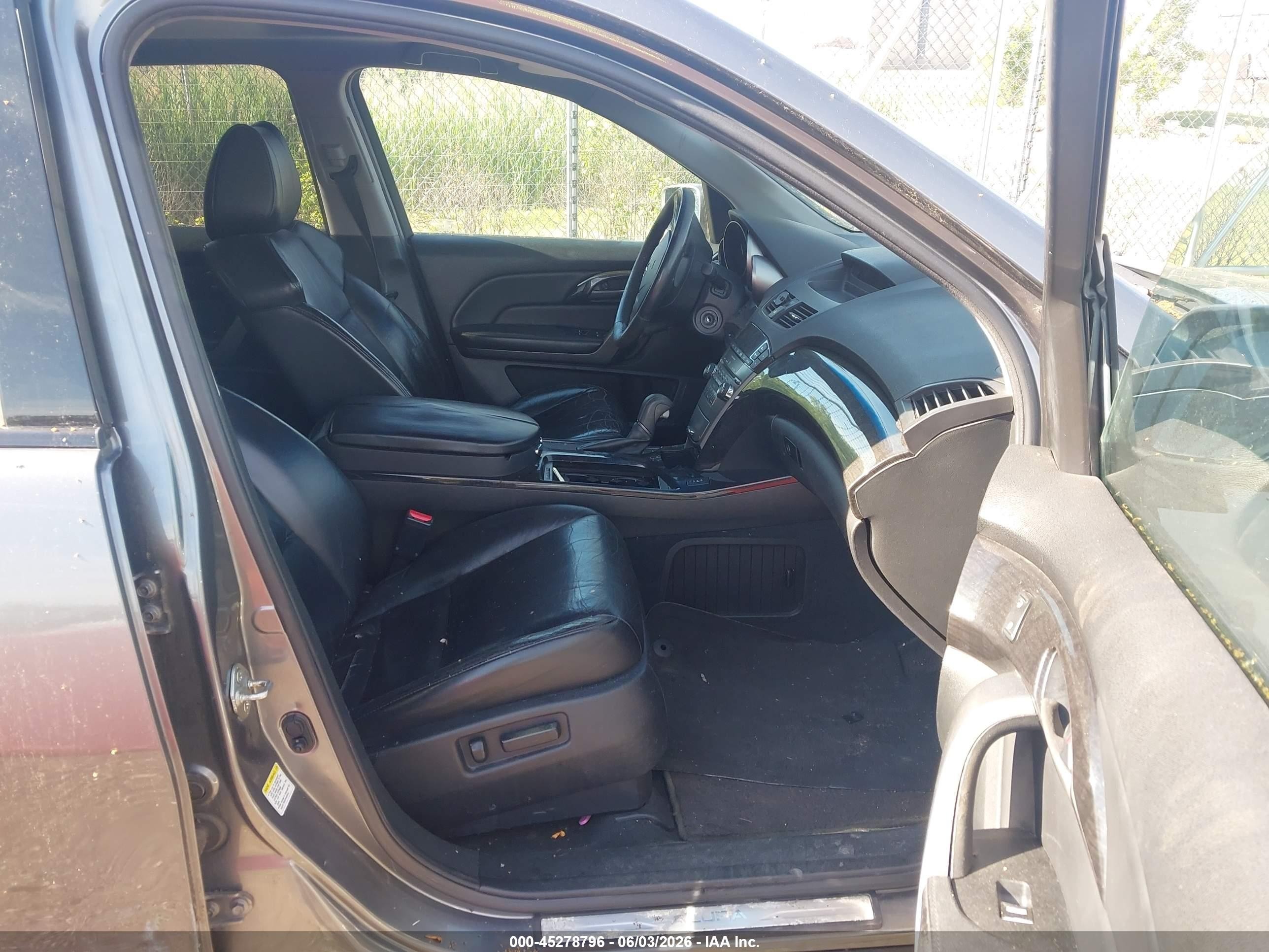 2008 Acura Mdx   Gray vin: 2HNYD28258H524464