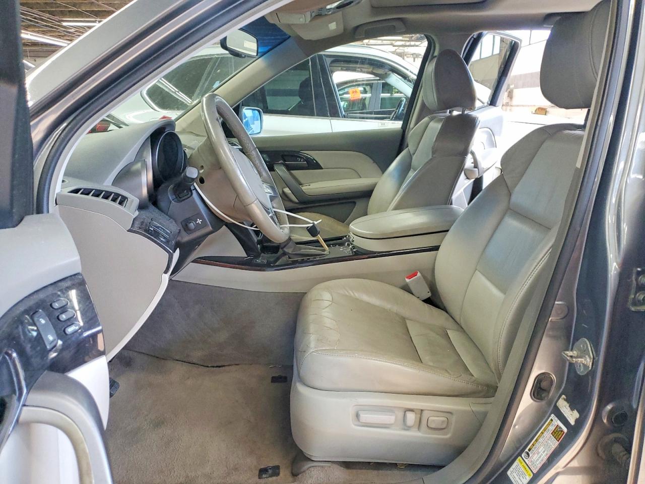 2009 Acura Mdx Gray vin: 2HNYD28259H503731