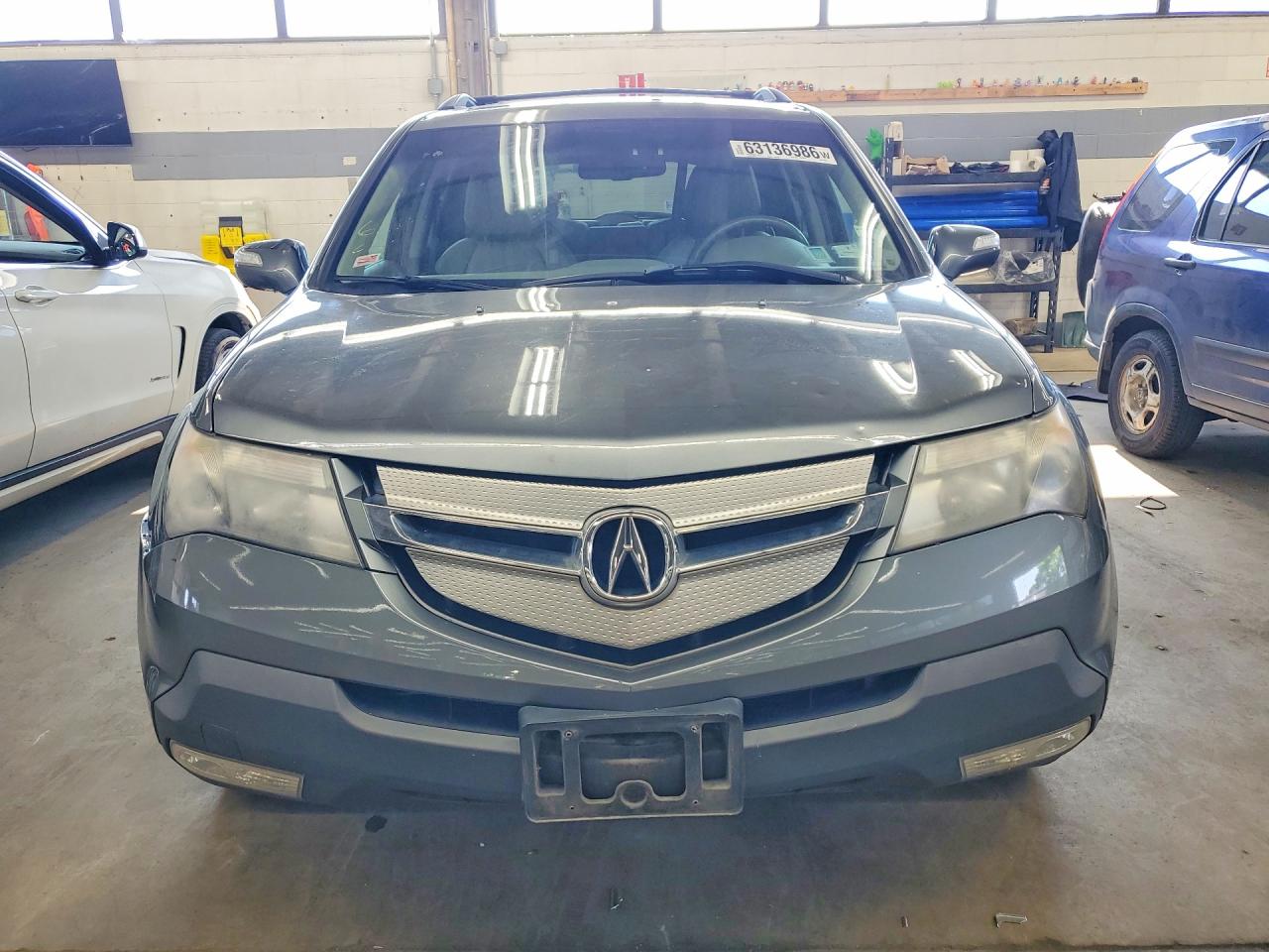 2009 Acura Mdx Gray vin: 2HNYD28259H503731