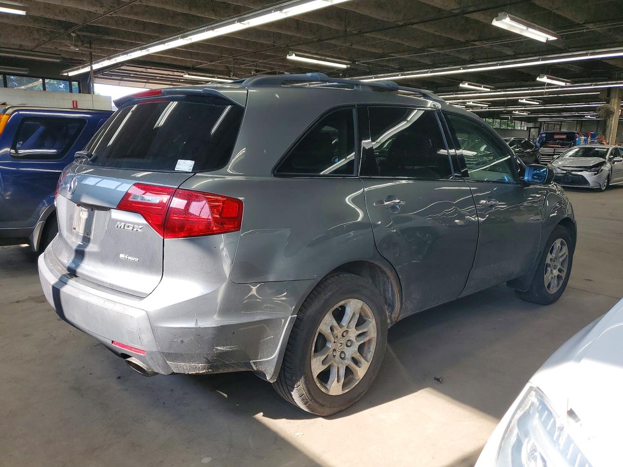 2009 Acura Mdx Gray vin: 2HNYD28259H503731