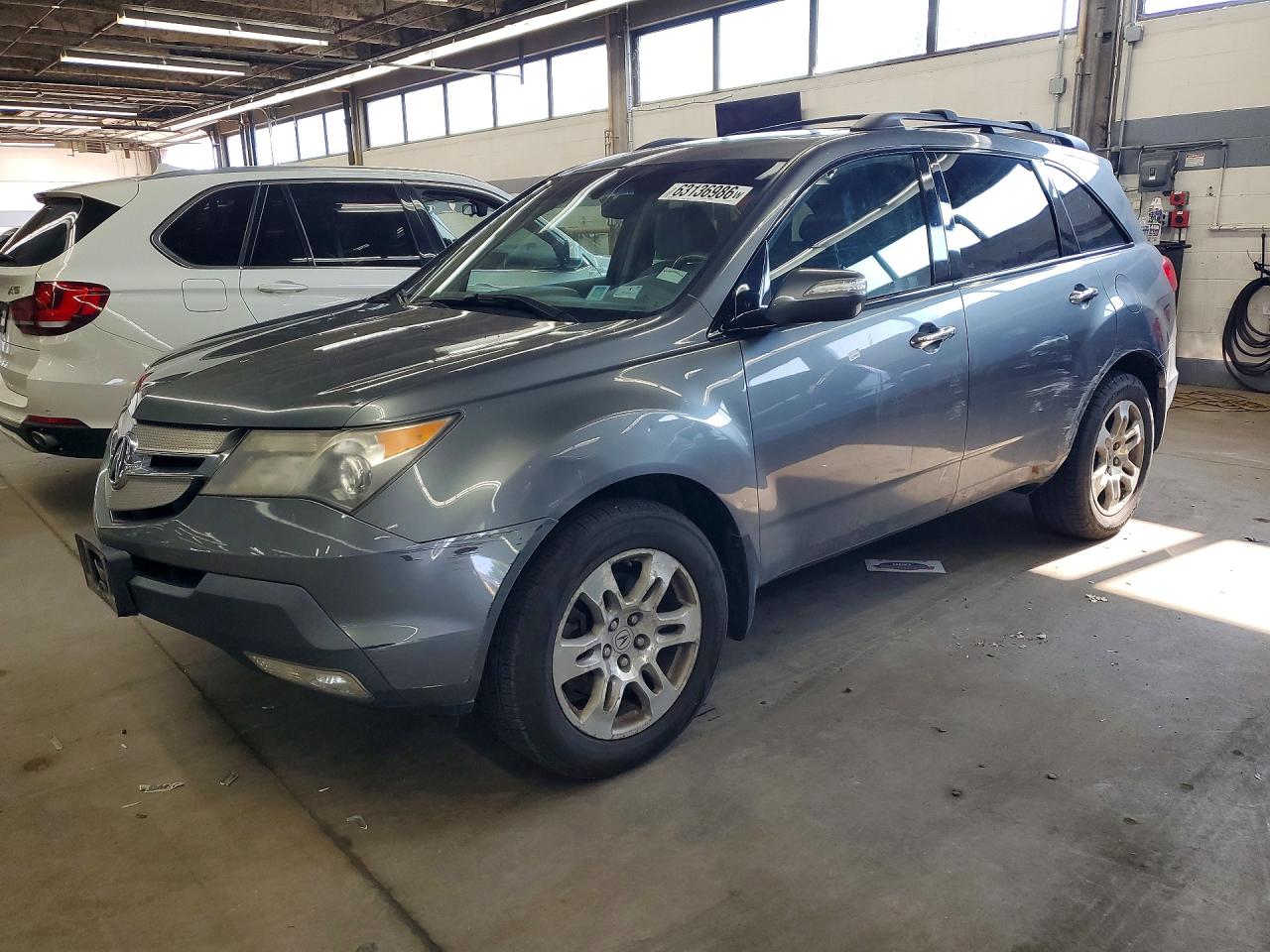 2009 Acura Mdx Gray vin: 2HNYD28259H503731