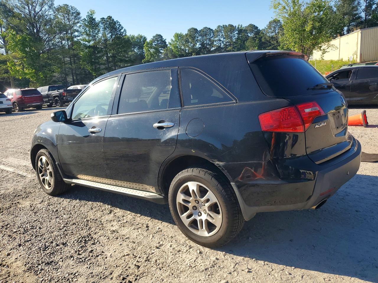 2009 Acura Mdx Black vin: 2HNYD28259H513482