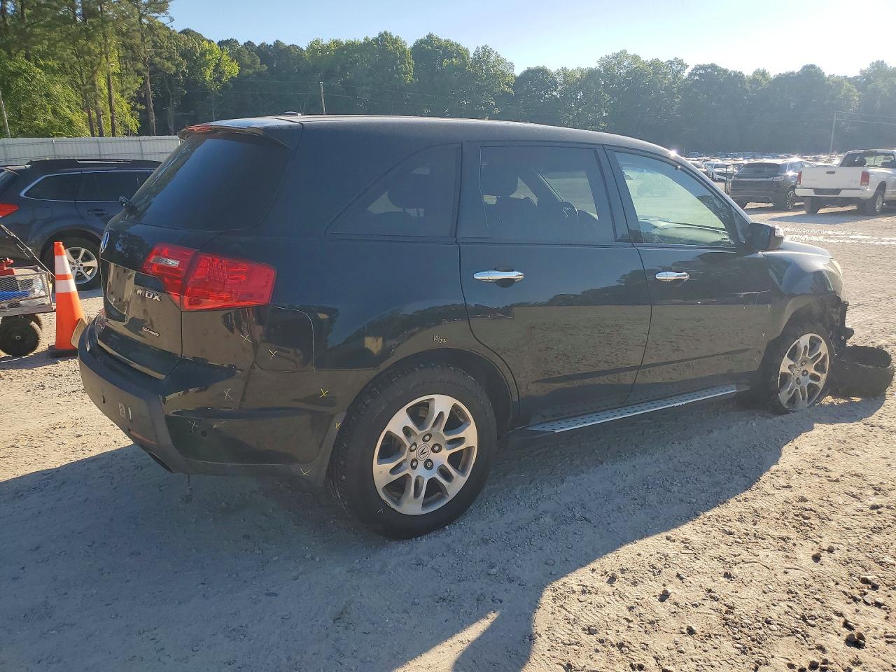 2009 Acura Mdx Black vin: 2HNYD28259H513482
