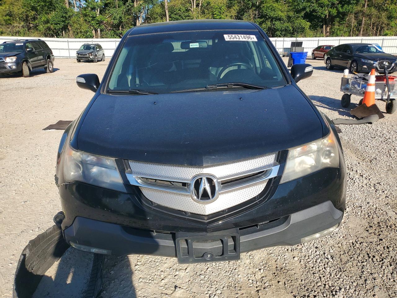 2009 Acura Mdx Black vin: 2HNYD28259H513482