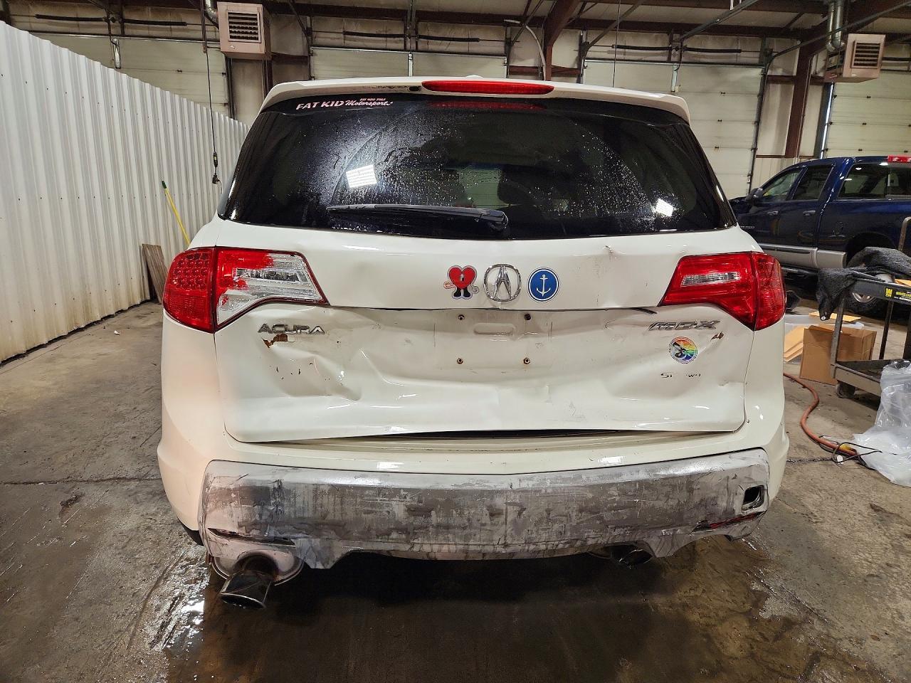 2009 Acura Mdx Белый vin: 2HNYD28259H532470