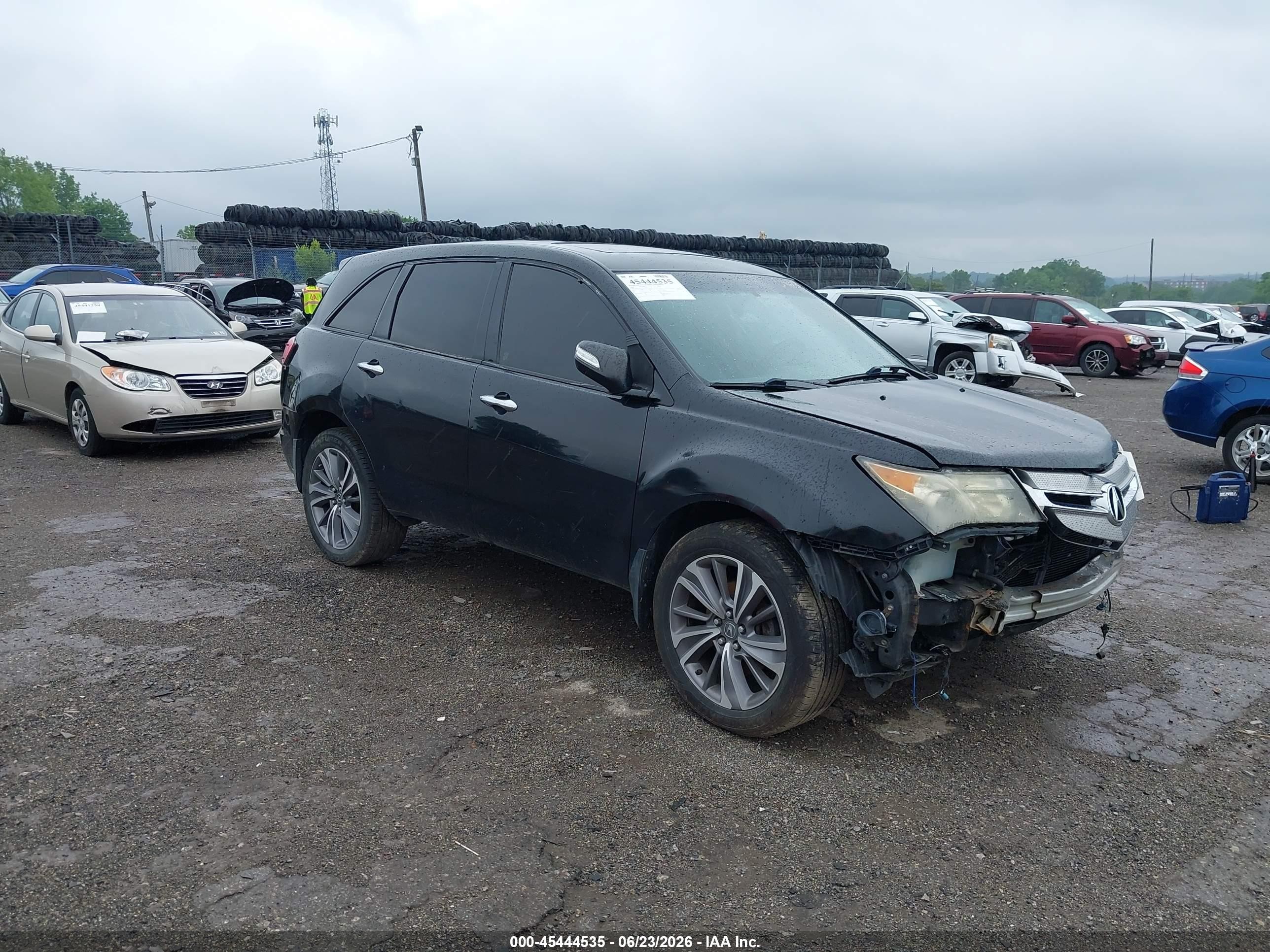 2008 Acura Mdx Black vin: 2HNYD28268H546439
