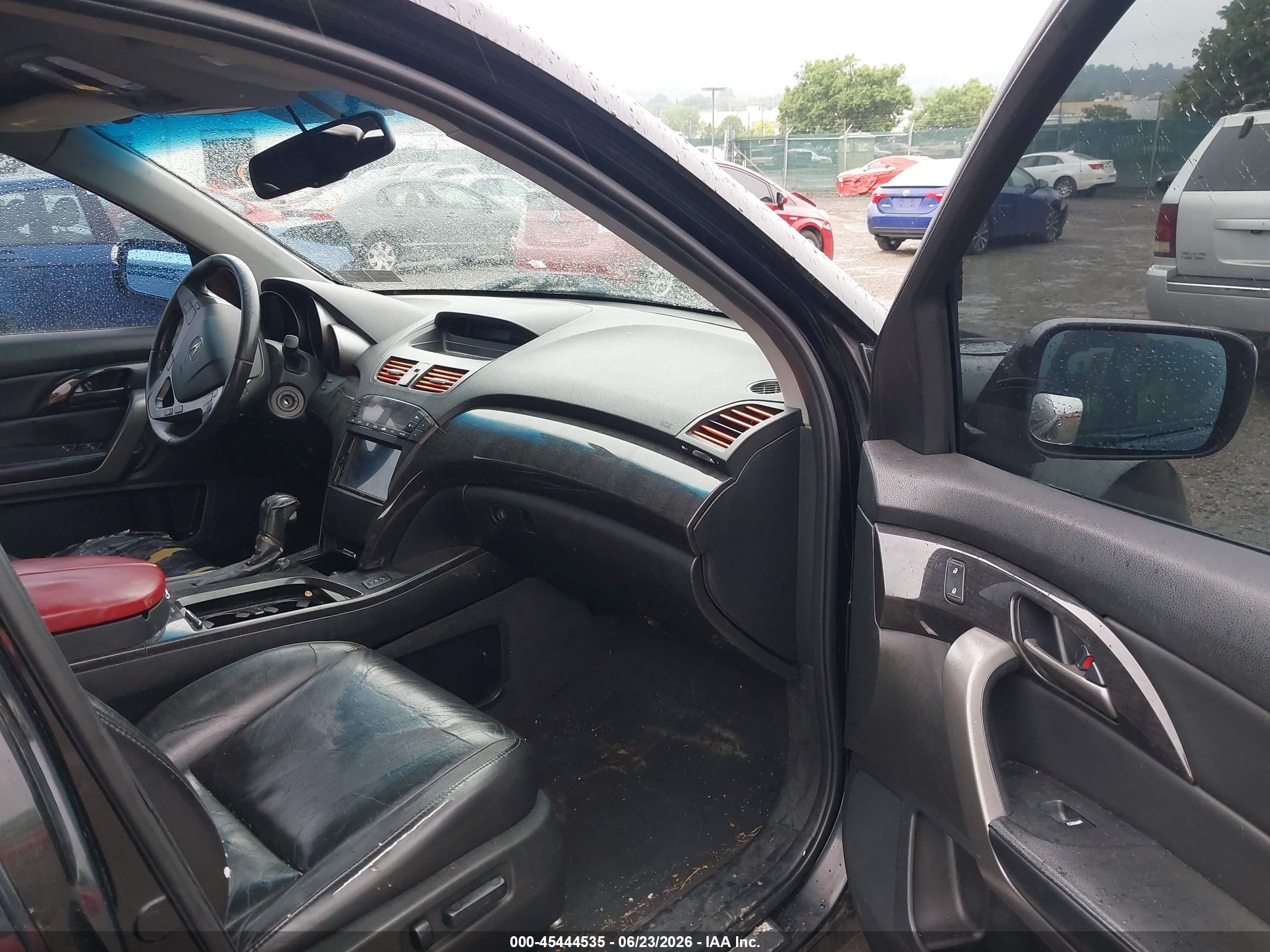 2008 Acura Mdx Black vin: 2HNYD28268H546439