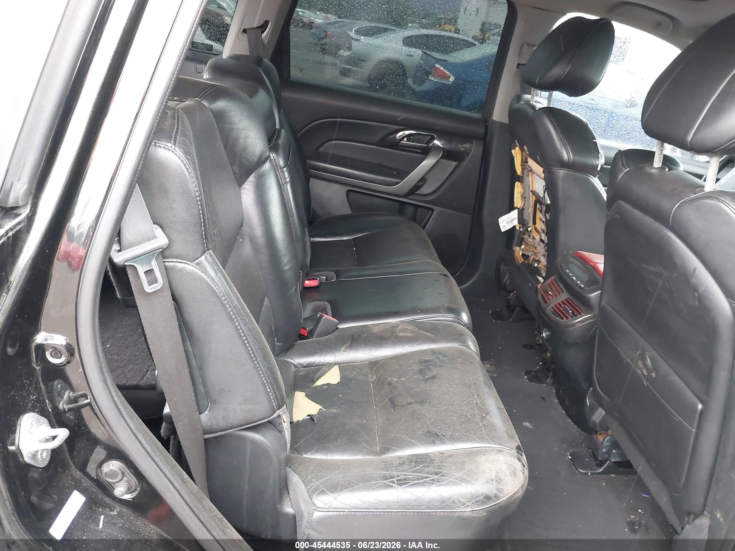 2008 Acura Mdx Black vin: 2HNYD28268H546439