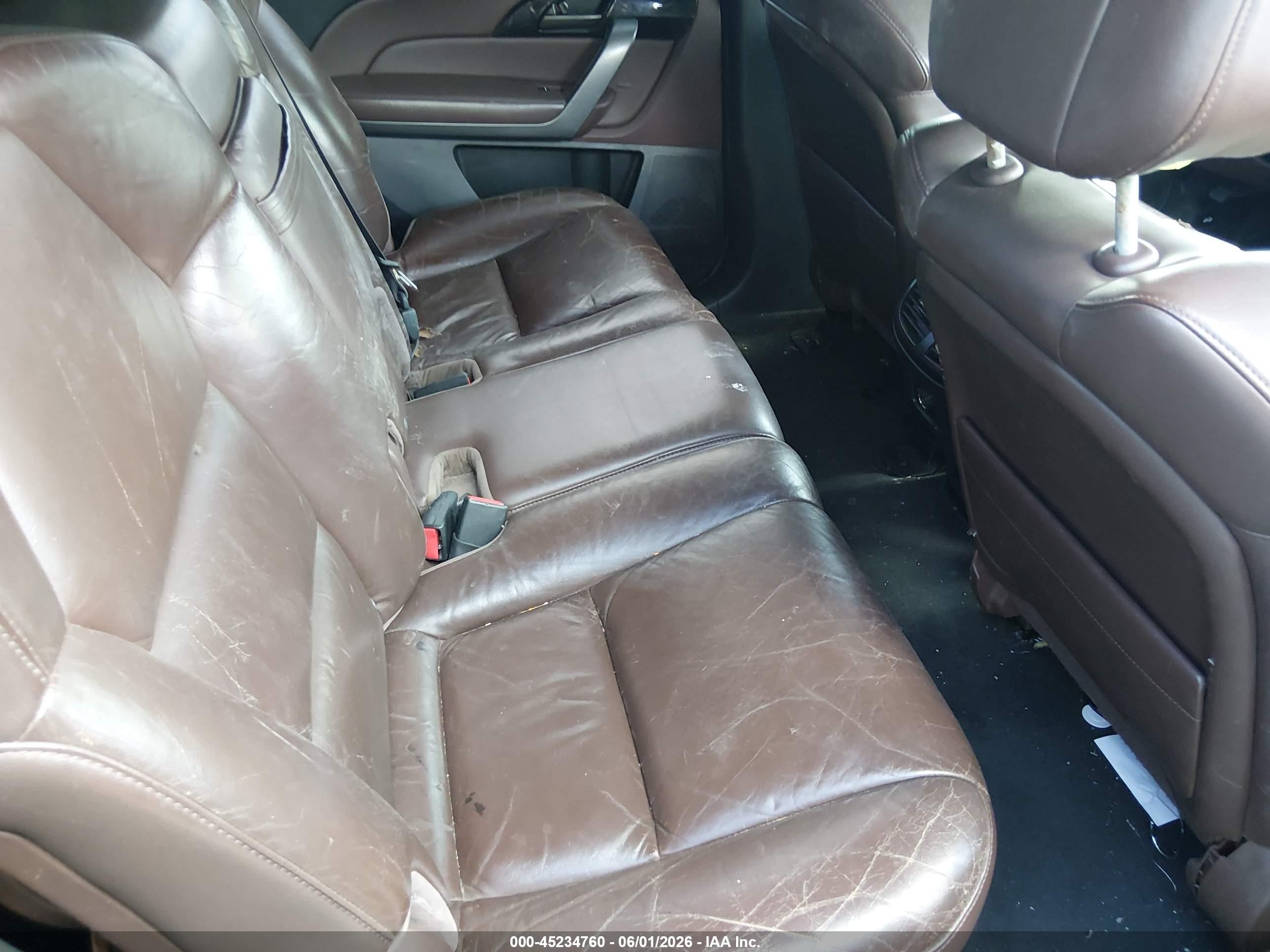 2007 Acura Mdx   Black vin: 2HNYD28277H509348