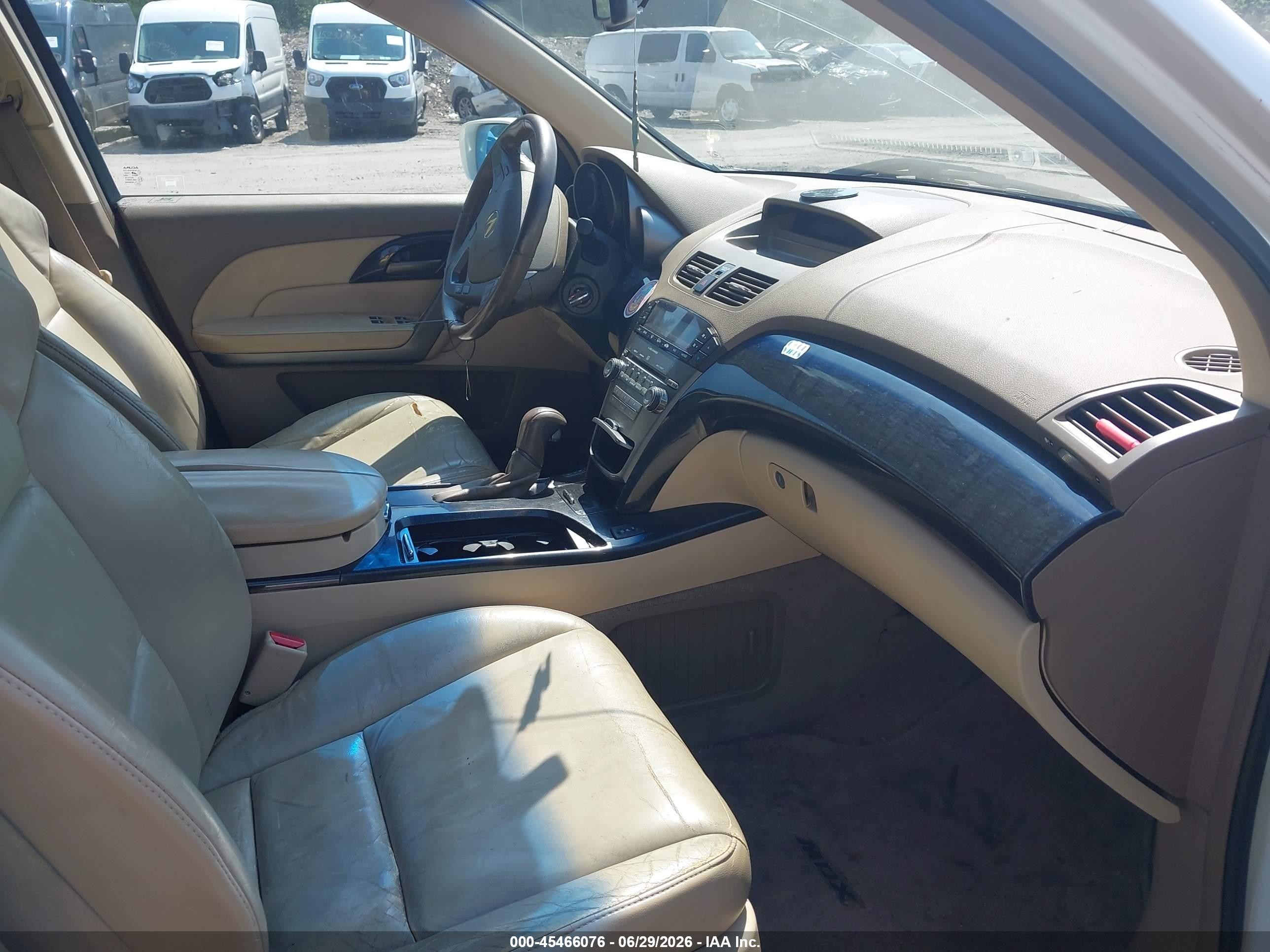 2008 Acura Mdx   Белый vin: 2HNYD28278H545140