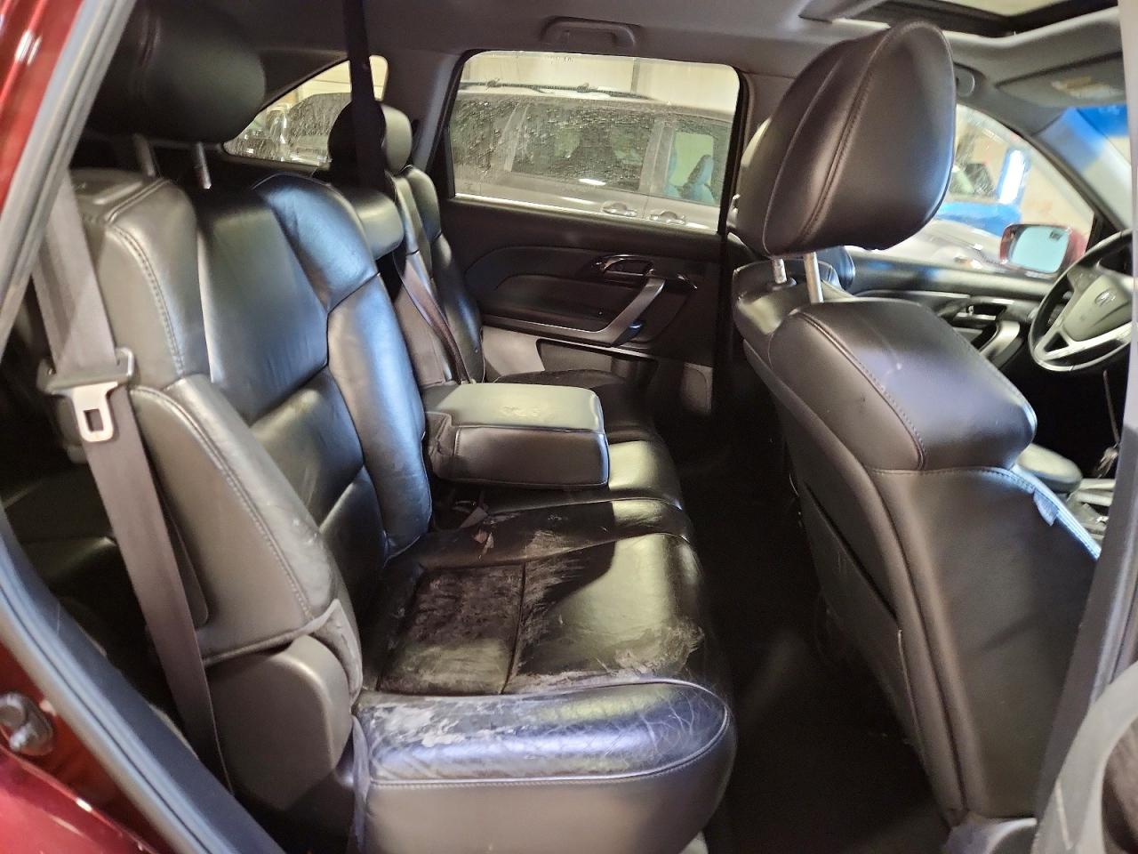 2007 Acura Mdx Burgundy vin: 2HNYD28287H535490